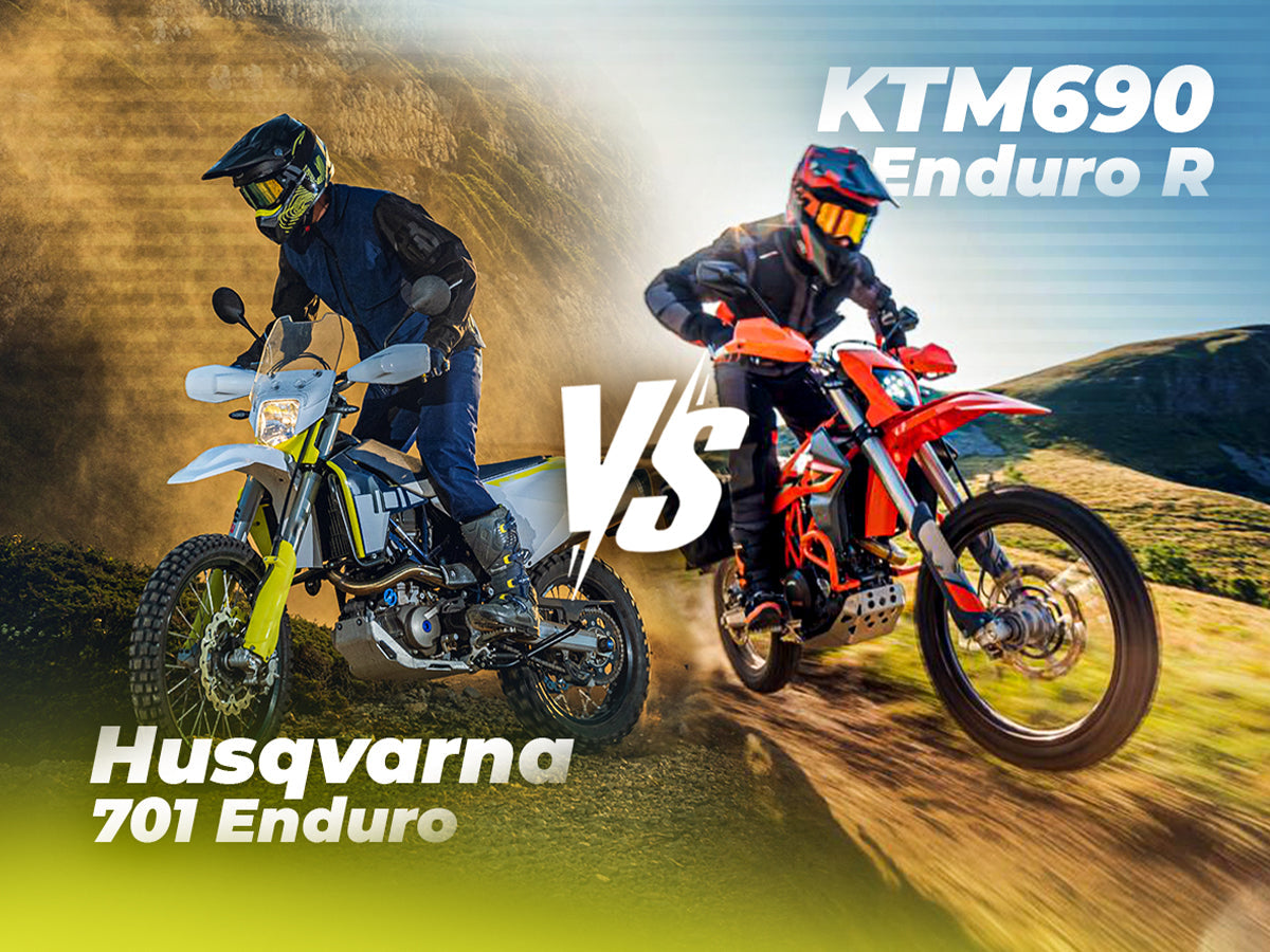 2024 KTM 690 Enduro R VS. Husqvarna 701 Enduro: Which Reigns?
