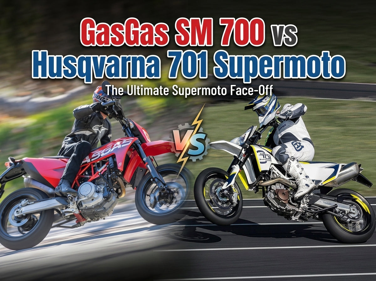 GasGas SM 700 vs Husqvarna 701 Supermoto: Same DNA, Which Wins?