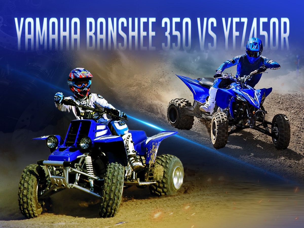 Yamaha Banshee 350 VS. YFZ450R: Which ATV Is Right for You?