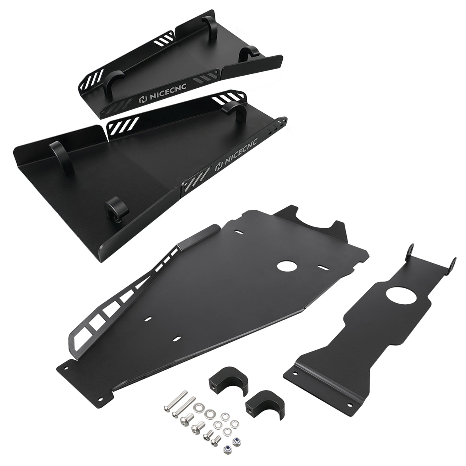ATV Full Chassis Glide Swing Arm Skid Plate Guard For Yamaha YFZ450R 09-24