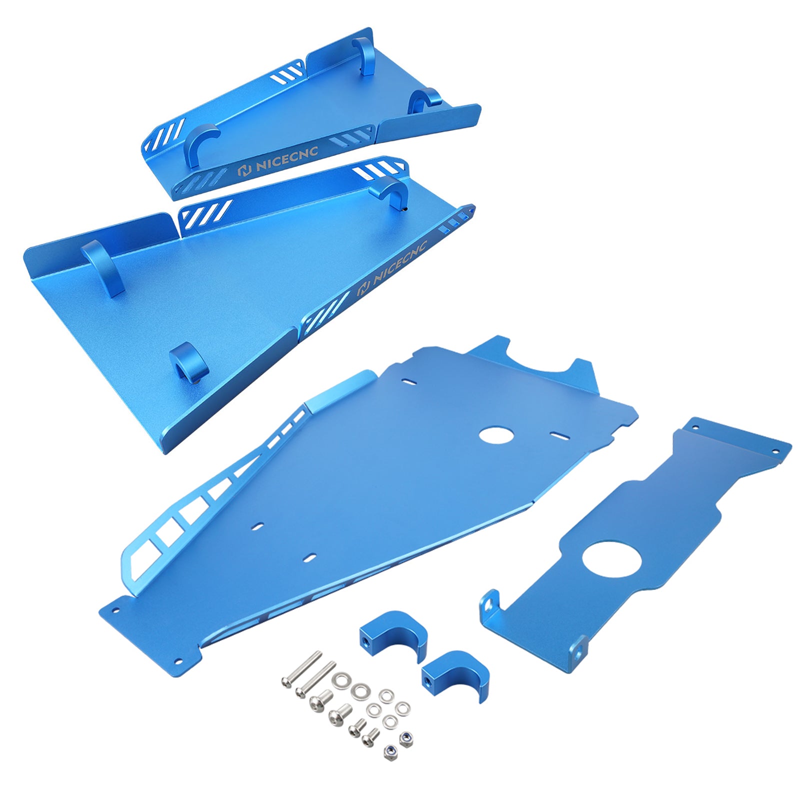 ATV Full Chassis Glide Swing Arm Skid Plate Guard For Yamaha YFZ450R 09-24