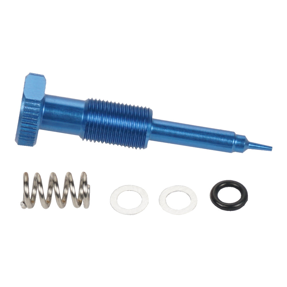 NICECNC Gold Extended Carburante Vite Miscela Aria Carburatore Aria Carburatore Alluminio Compatibile con Suzuki DRZ400S 2000-2022 DRZ400SM 2000-2022 Sostituire Regolatore Parte 13279-33E00,Vedi Montaggio