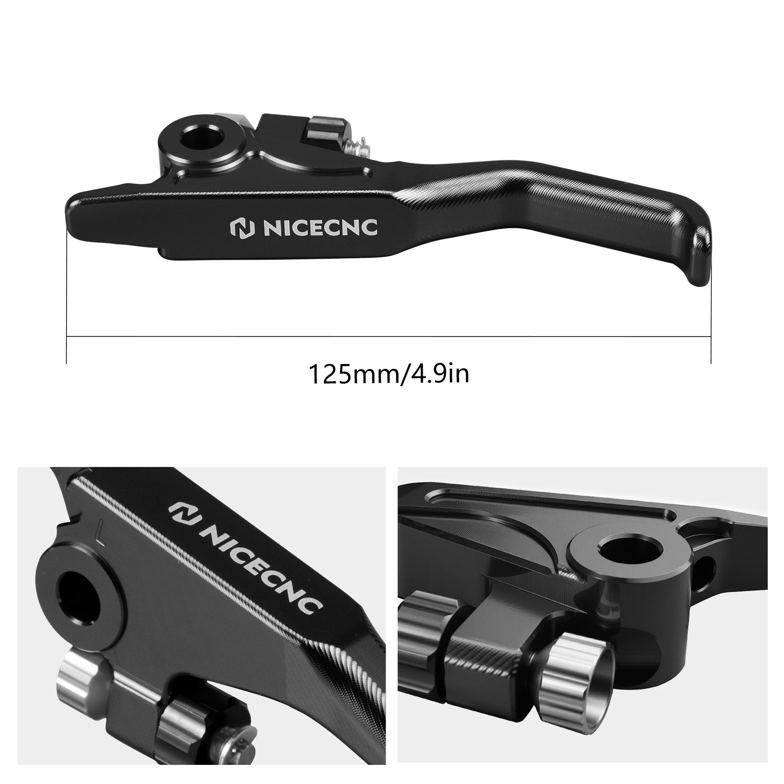 Left Shorty Hand Brake Lever For Stark Varg EX MX 2024-2025