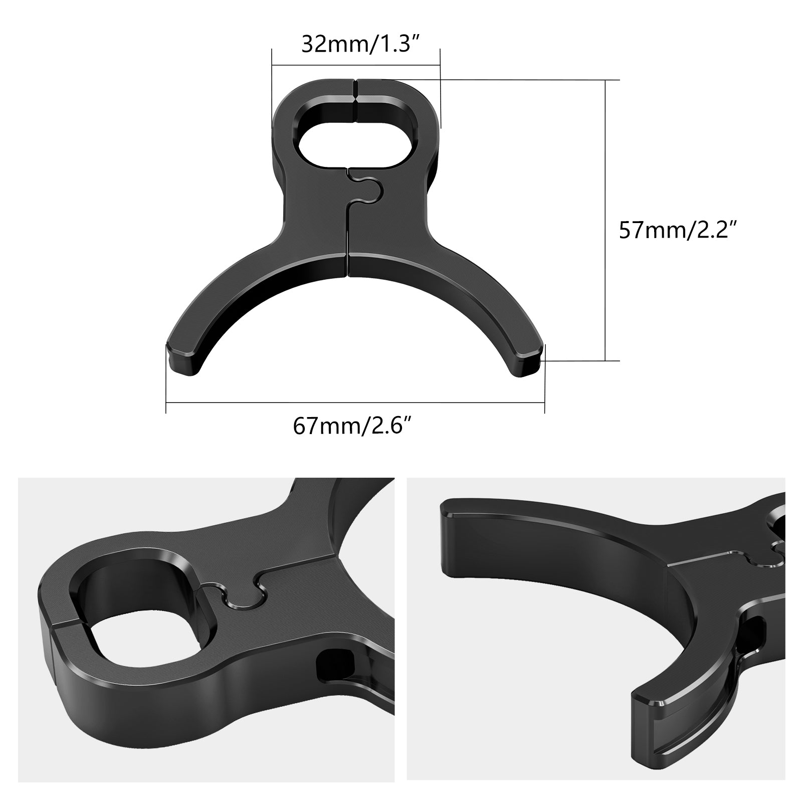 Front Brake Hose Line Guide Clamp Holder For KTM 125–500 XC SX EXC XCW 2004-2026