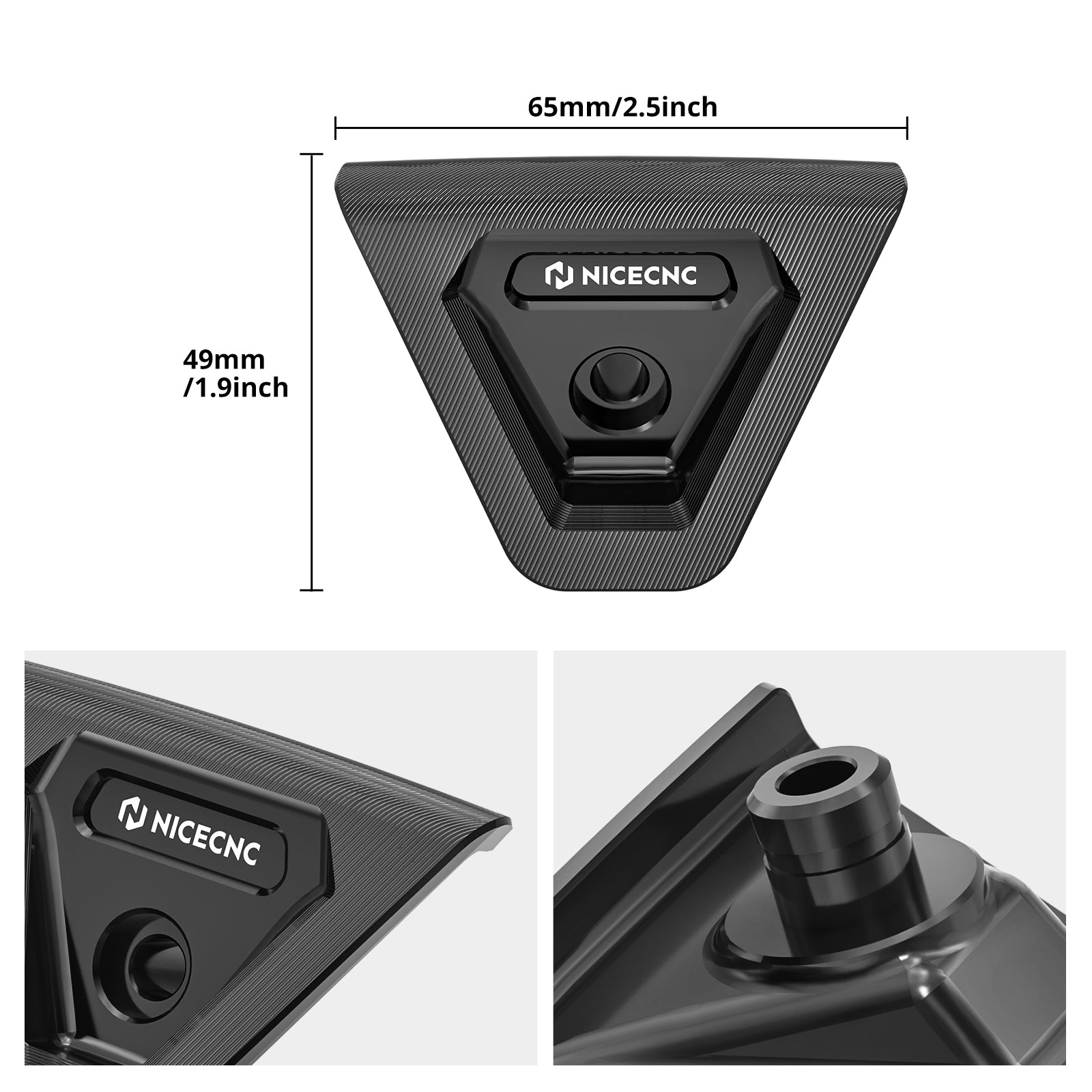 Seat Mount Cover & Quick-Release Seat Bolt Kit For KTM 350 500 EXC-F 2024-2026