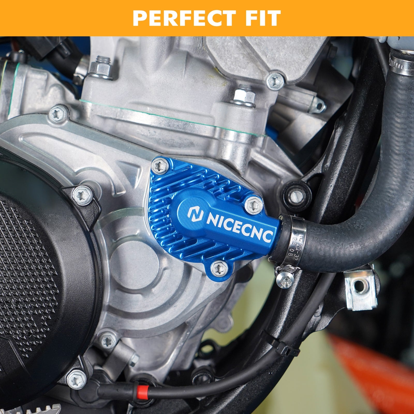 Water Pump Cover for KTM 125/250/300 SX XC Husqvarna TC125 TC250 TX300