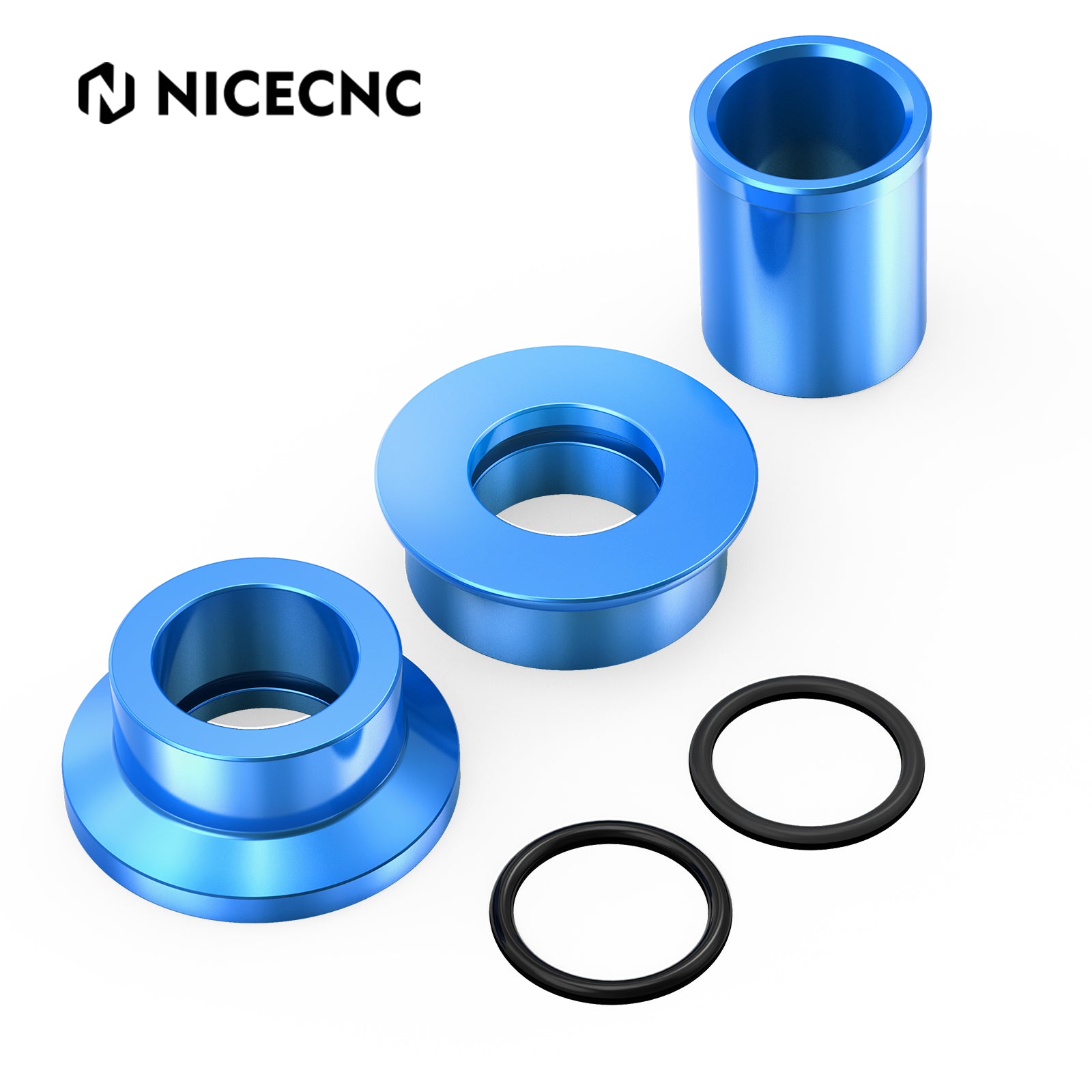 Front Rear Wheel Spacers Set For Suzuki DRZ400S DRZ400E DRZ400SM