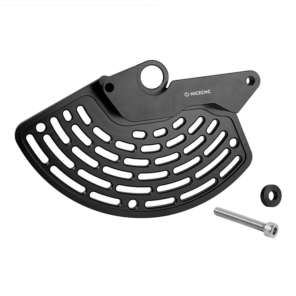 NICECNC Protector de disco de freno delantero rojo compatible con Beta 200RR/Race Edition 2019 125 250 300 350 390 430 500 RR/Race Edition 2018 2019, ver ajuste