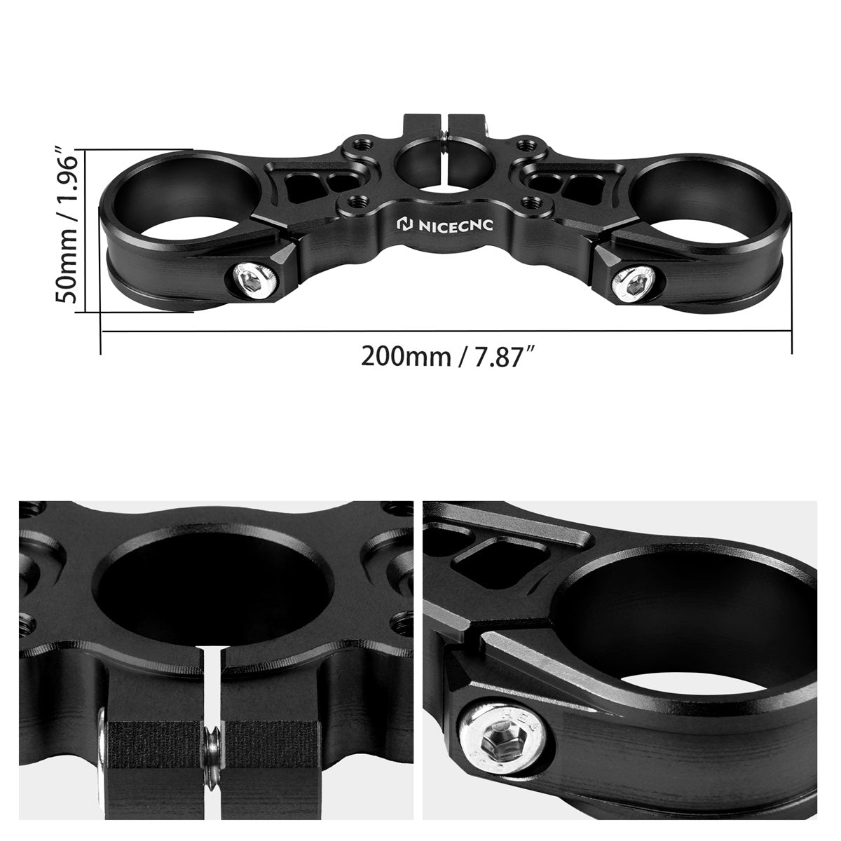 Upper Triple Clamp Top Link & Handlebar Riser For Surron Light Bee X/ S