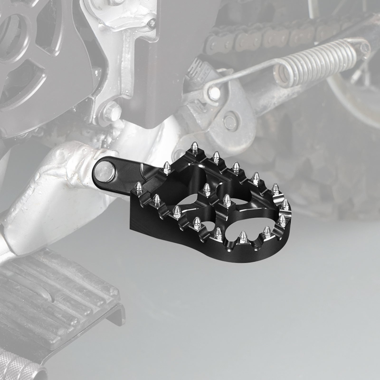 Enlarged Wide Foot Pegs Pedals For Honda XR650L 1993-2025 XR 650R 600R 250R 400R
