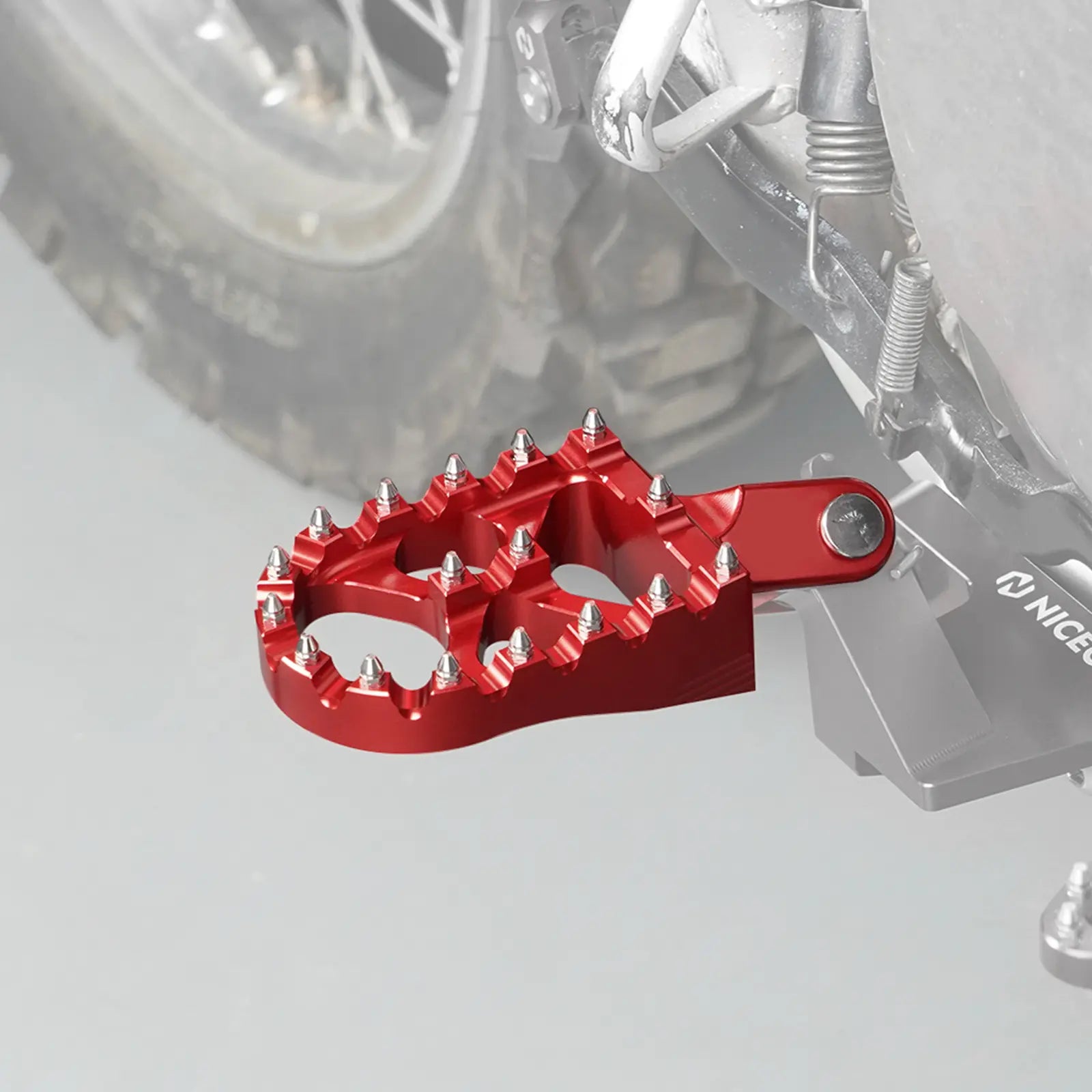Enlarged Wide Foot Pegs Pedals For Honda XR650L 1993-2025 XR 650R 600R 250R 400R