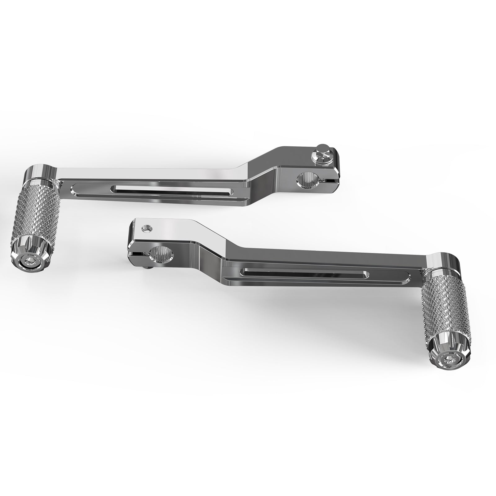 Heel Toe Gear Shifter Levers Pegs For Harley Softail Slim Deluxe Fat Boy 114 Heritage Classic