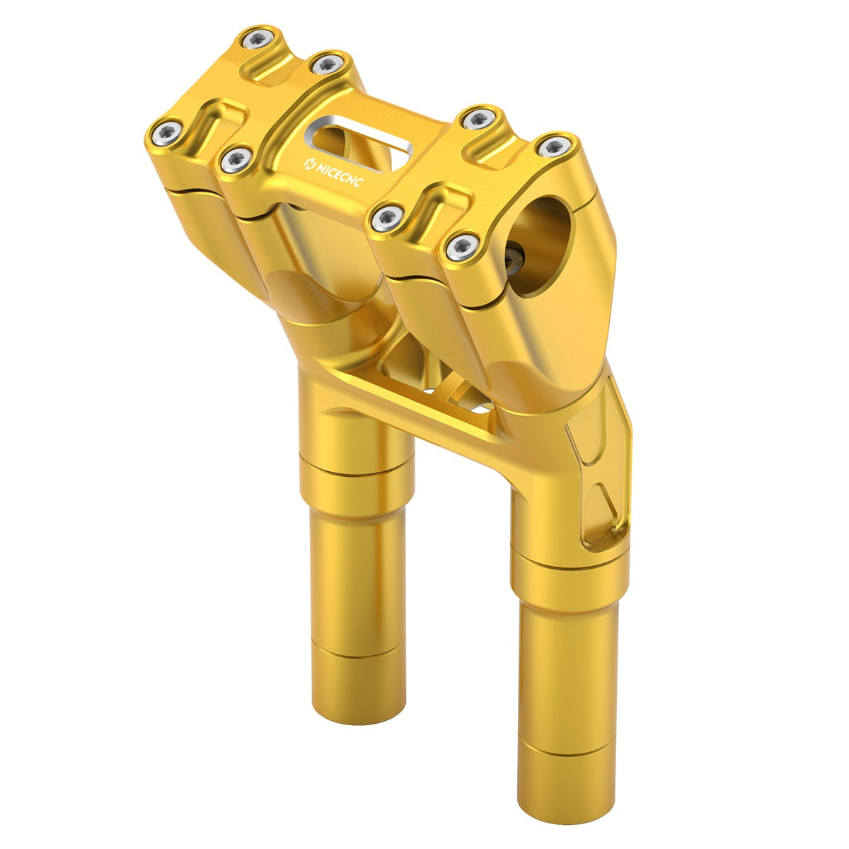 Kickback 1-1/8" Handlebar Riser For Harley Softail Slim Deluxe Heritage Classic Fat Boy