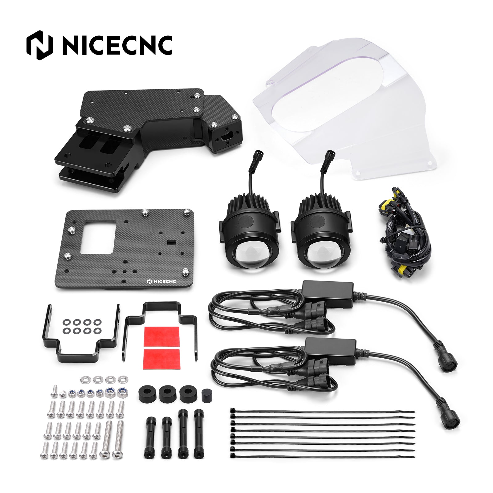High-Power Plug & Play Adjustable Rally Kit For Yamaha Tenere 700 2019-2024