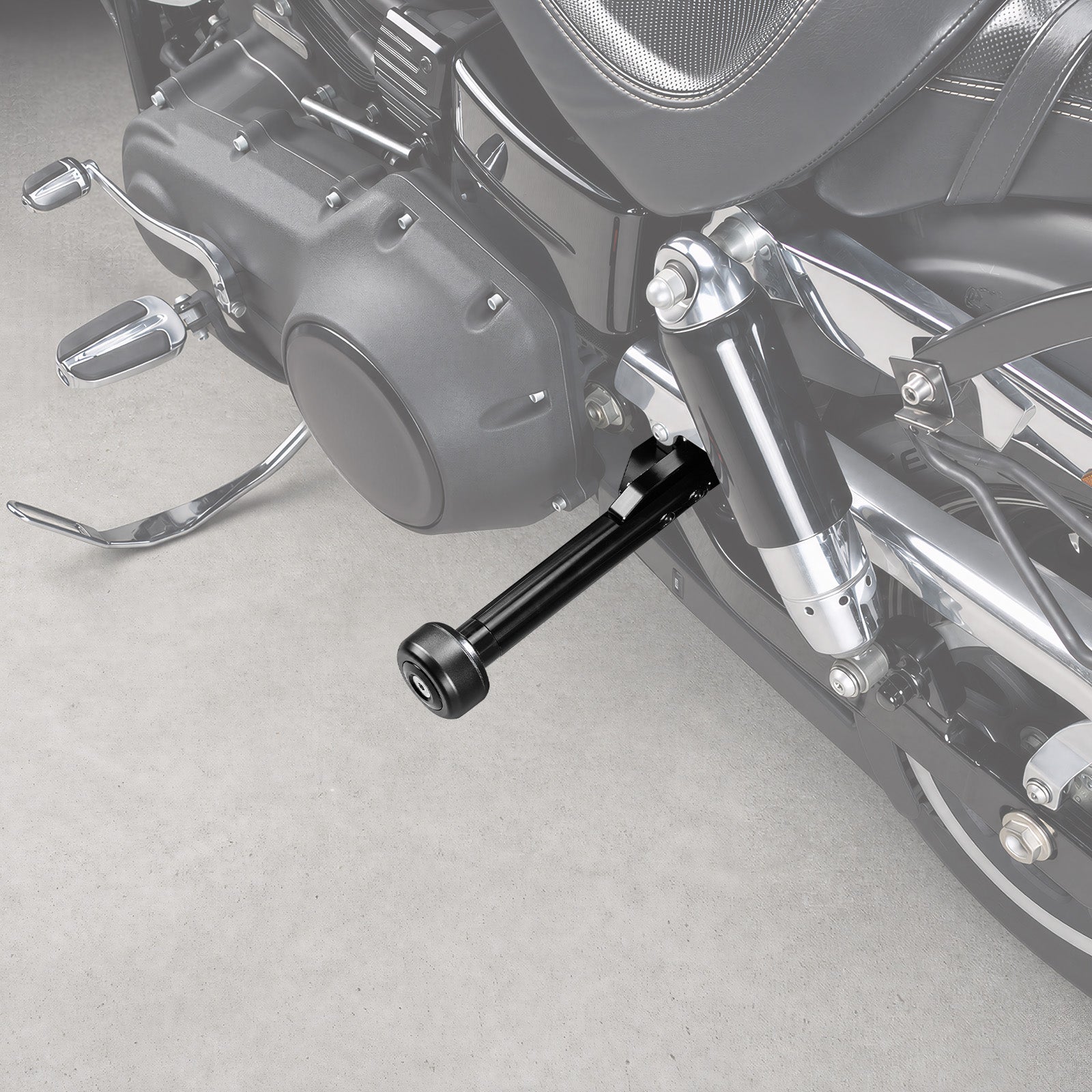 Rear Crash Bar Frame Engine Guard For Harley Dyna Low Rider Street Bob Wide Glide 06-17