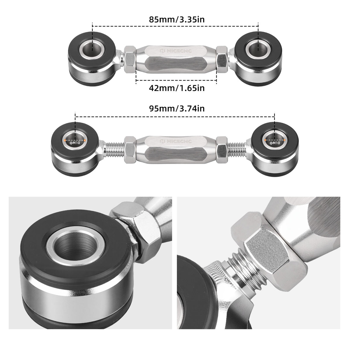 Front Engine Mount Stabilizer Link For Harley Road Street Glide Low Rider Street Bob Sportster
