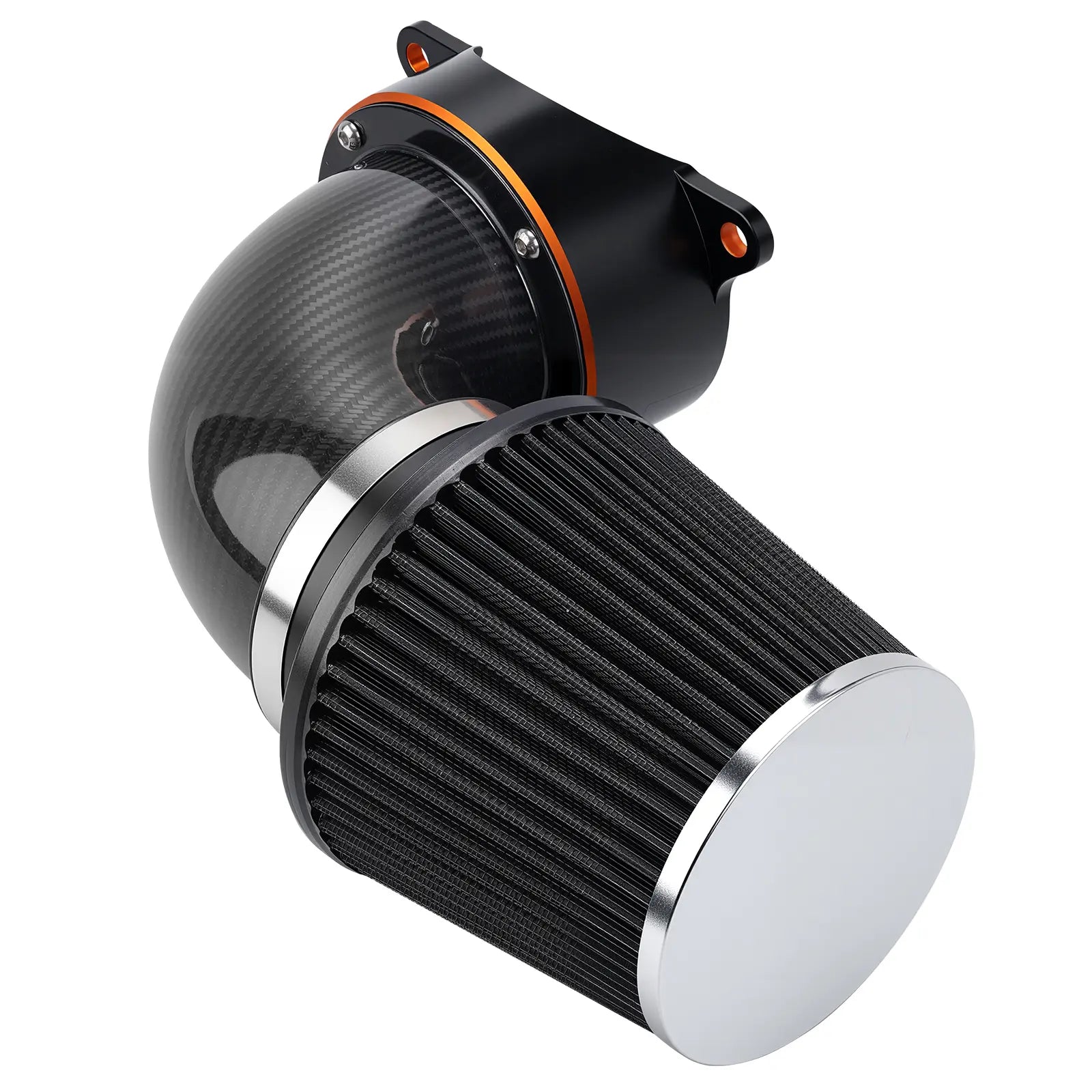 High-Flow Air Cleaner w/External Breather Kit For Harley Twin Cam Engine 2001-2016