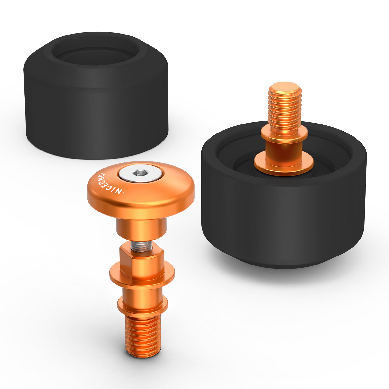 Rear Swingarm Slider Crash Bung Kit For KTM 390/250/125 Duke 2024 RC 390 2022-2023