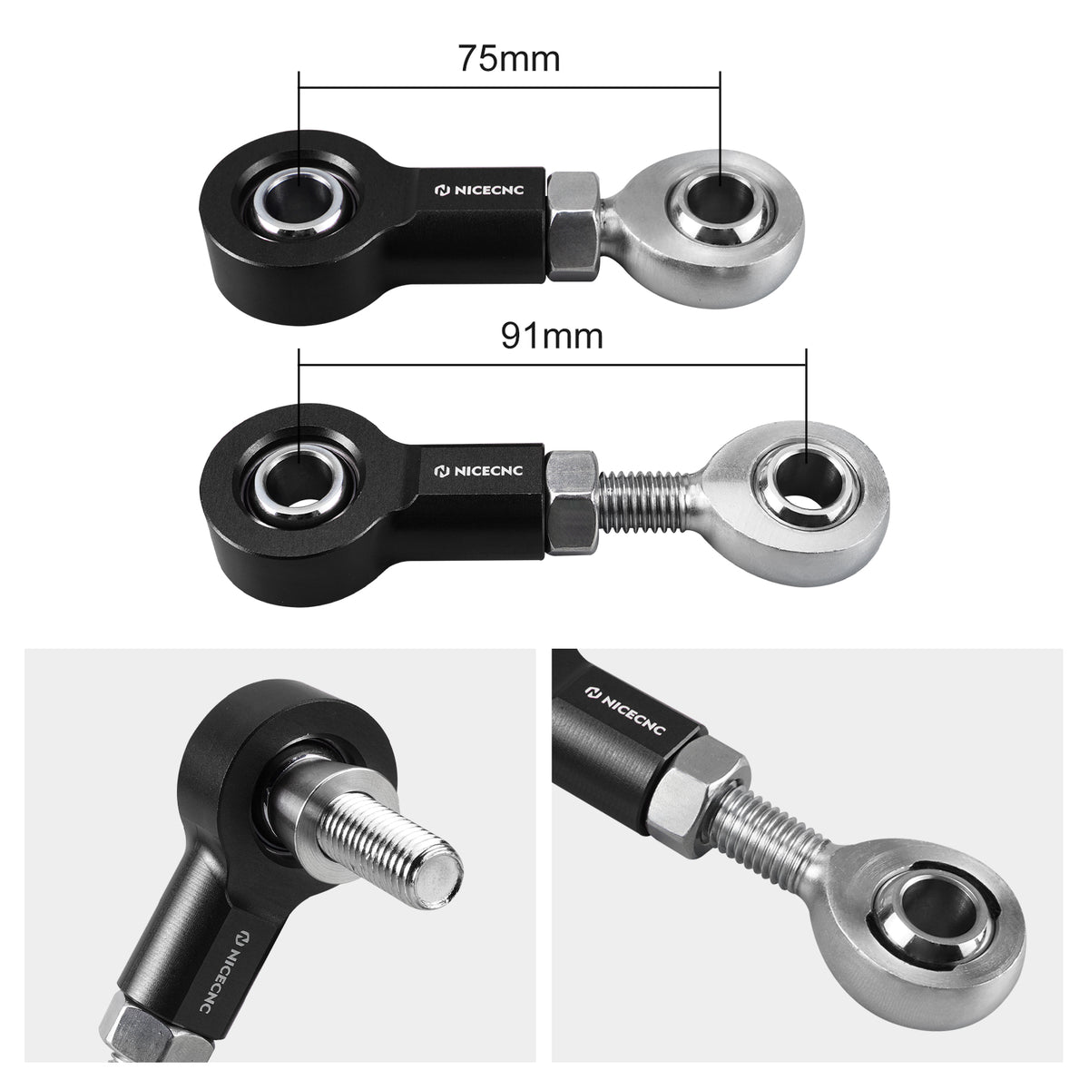 M12 Front Stabilisator End Link Kit Für Can Am X3 2019-2023