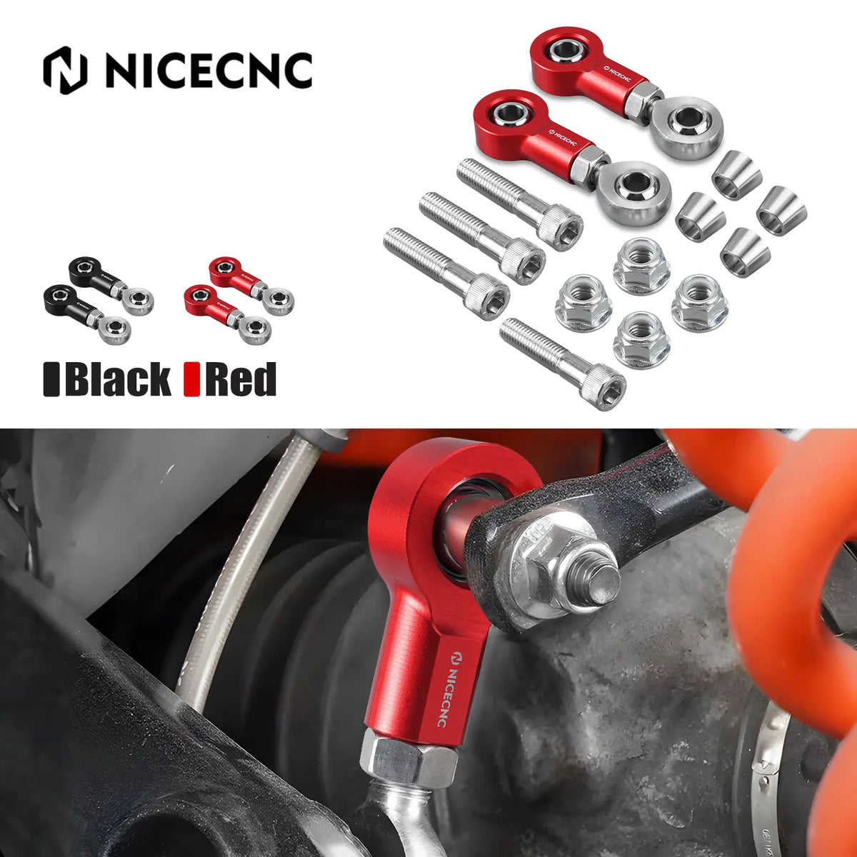 M12 Front Stabilisator End Link Kit Für Can Am X3 2019-2023