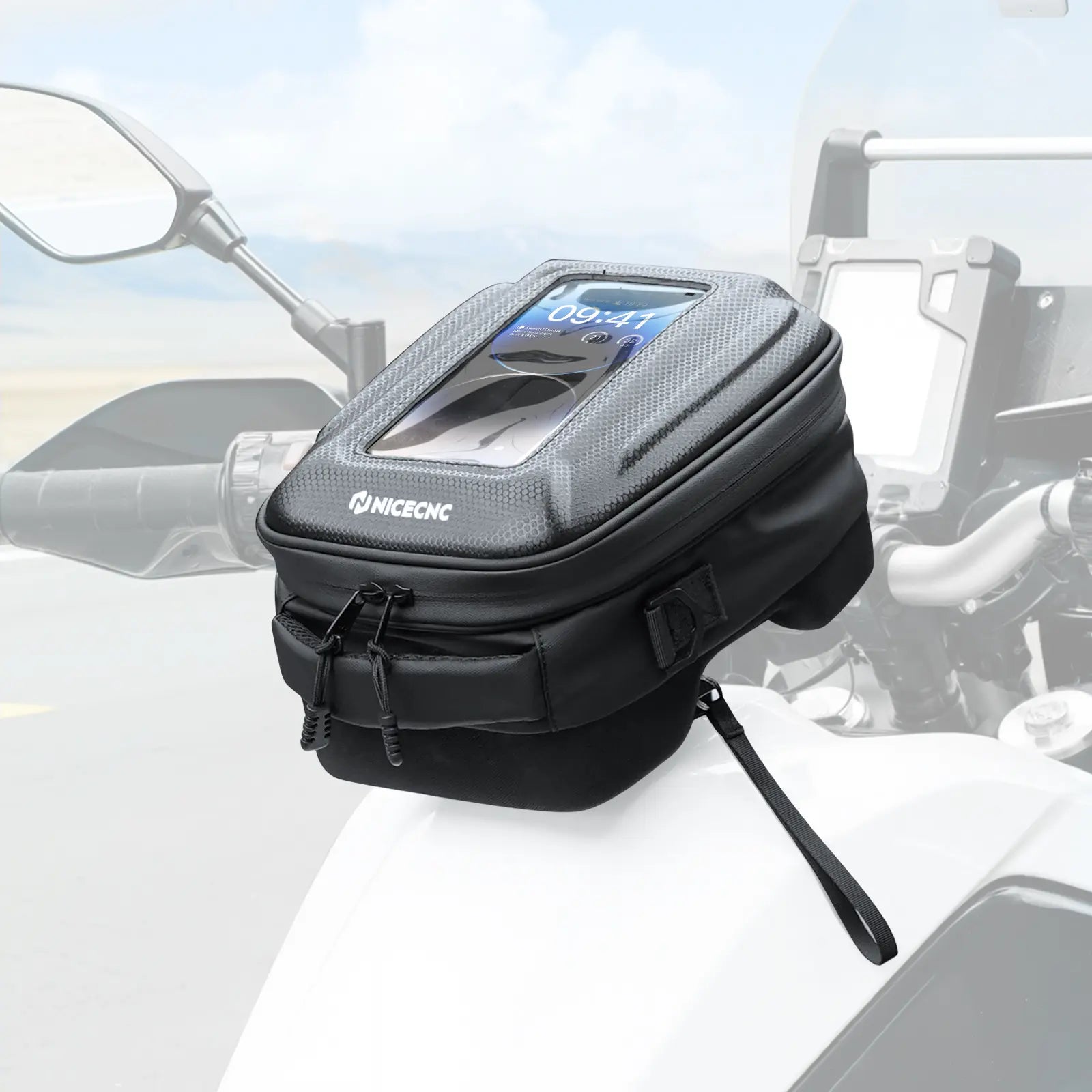 Quick-Release Tank Bag Push-Pull Lock System For Yamaha Tenere 700 2019-2025