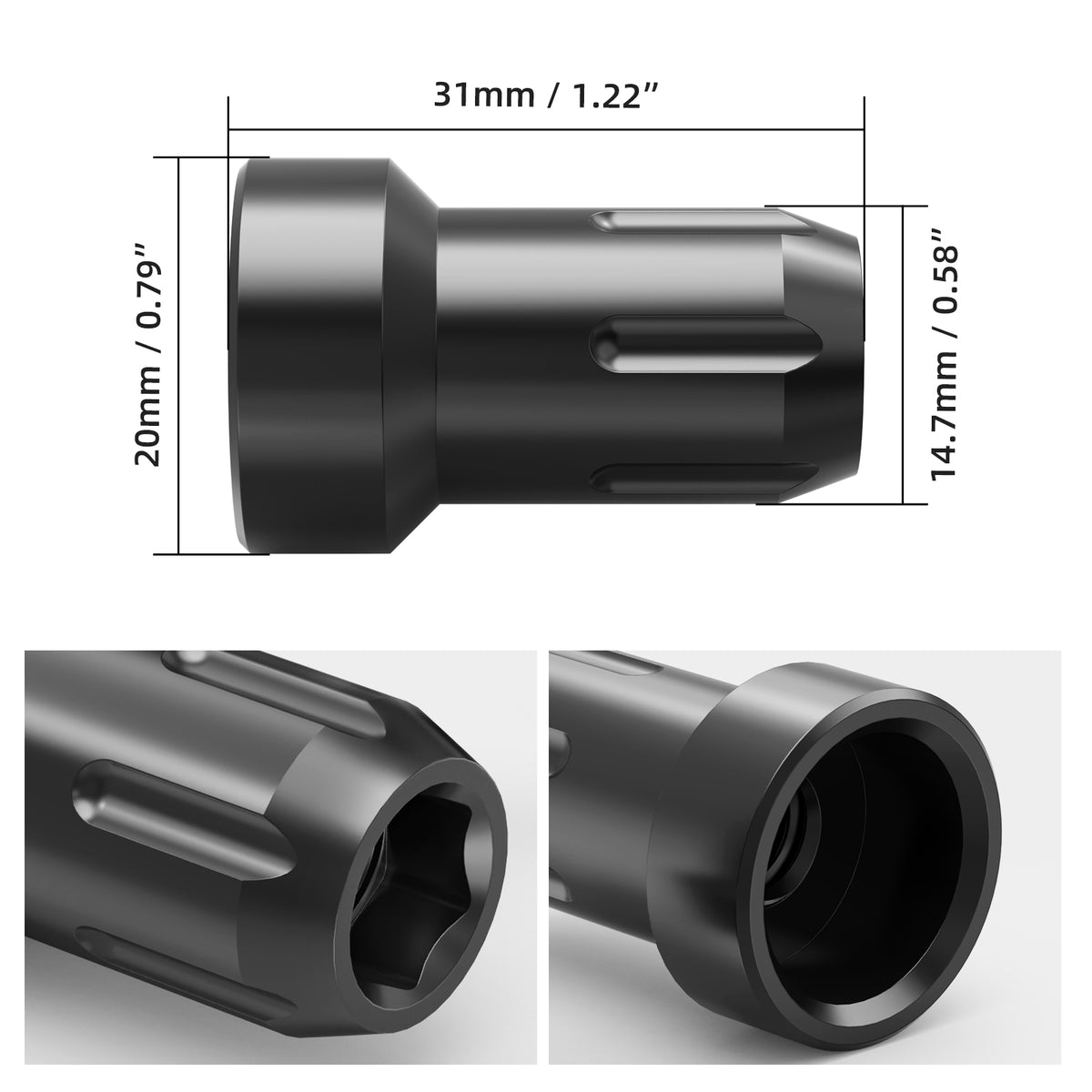 Rear Axle Adjuster for Harley Sportster Iron 1200 883 XL Forty-Eight