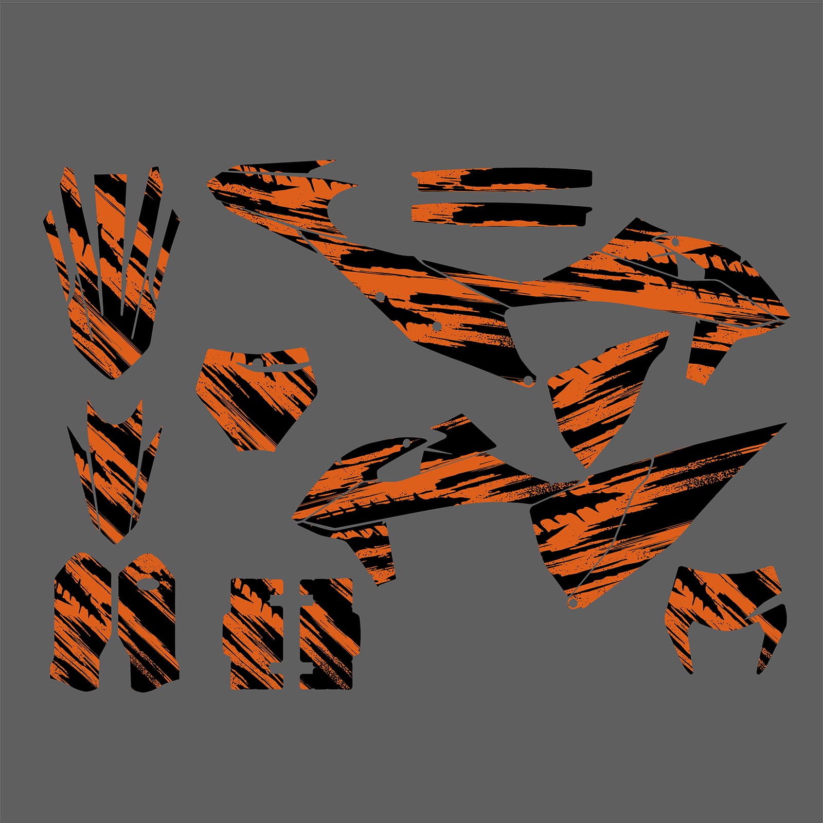 Motorcycle Graphic Decals Stickers Kit For KTM EXC/XC-W 2020-2023