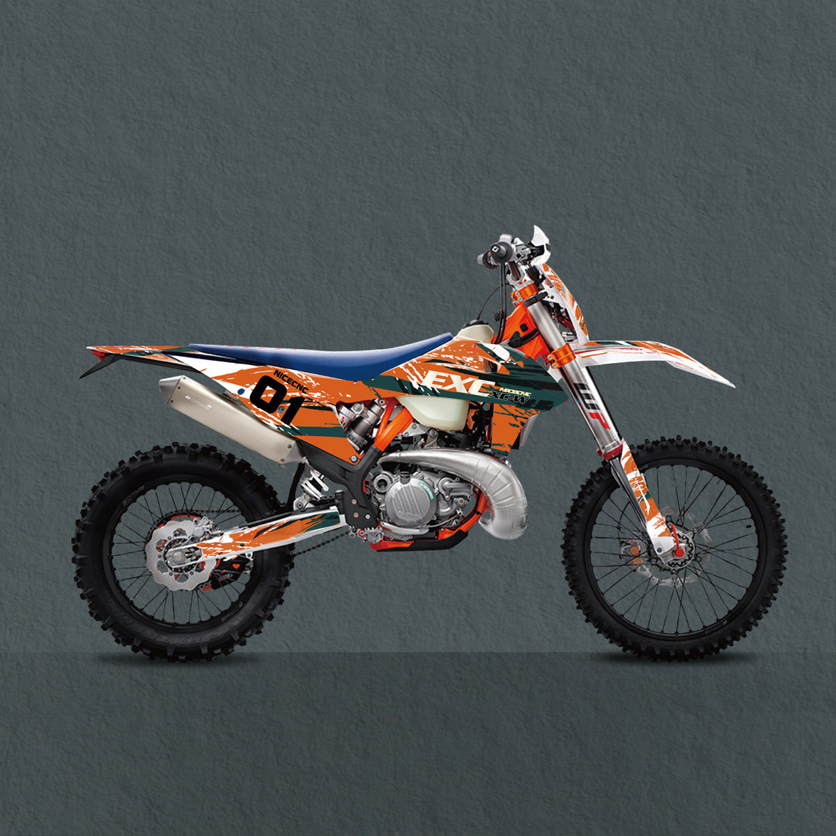 Motorcycle Graphic Decals Stickers Kit For KTM EXC/XC-W 2020-2023