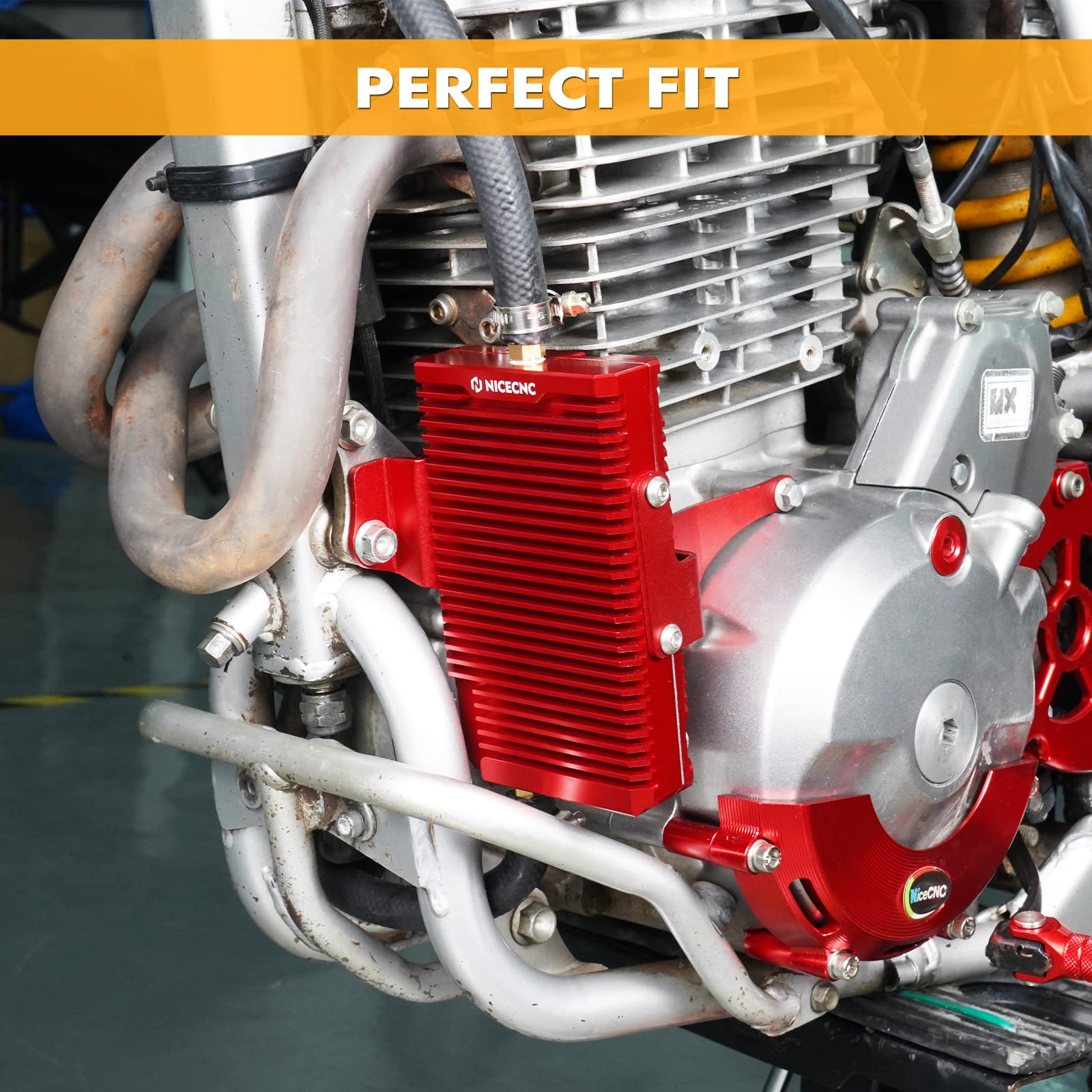 NICECNC Radiator Oil Cooler For Honda XR650L 1993-2025