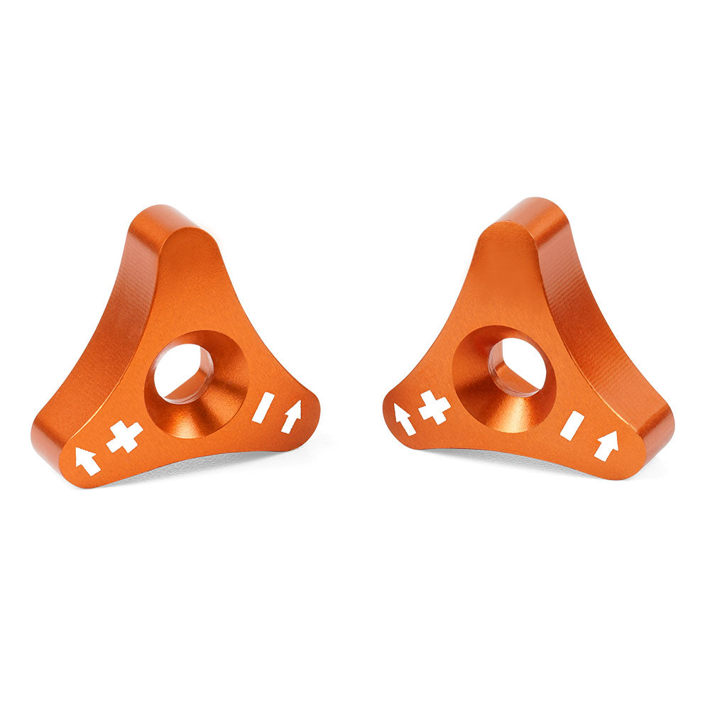 Front 48mm Fork Shock Absorber Adjusters Knob Bolts For KTM 350 EXC-F 2012-2018