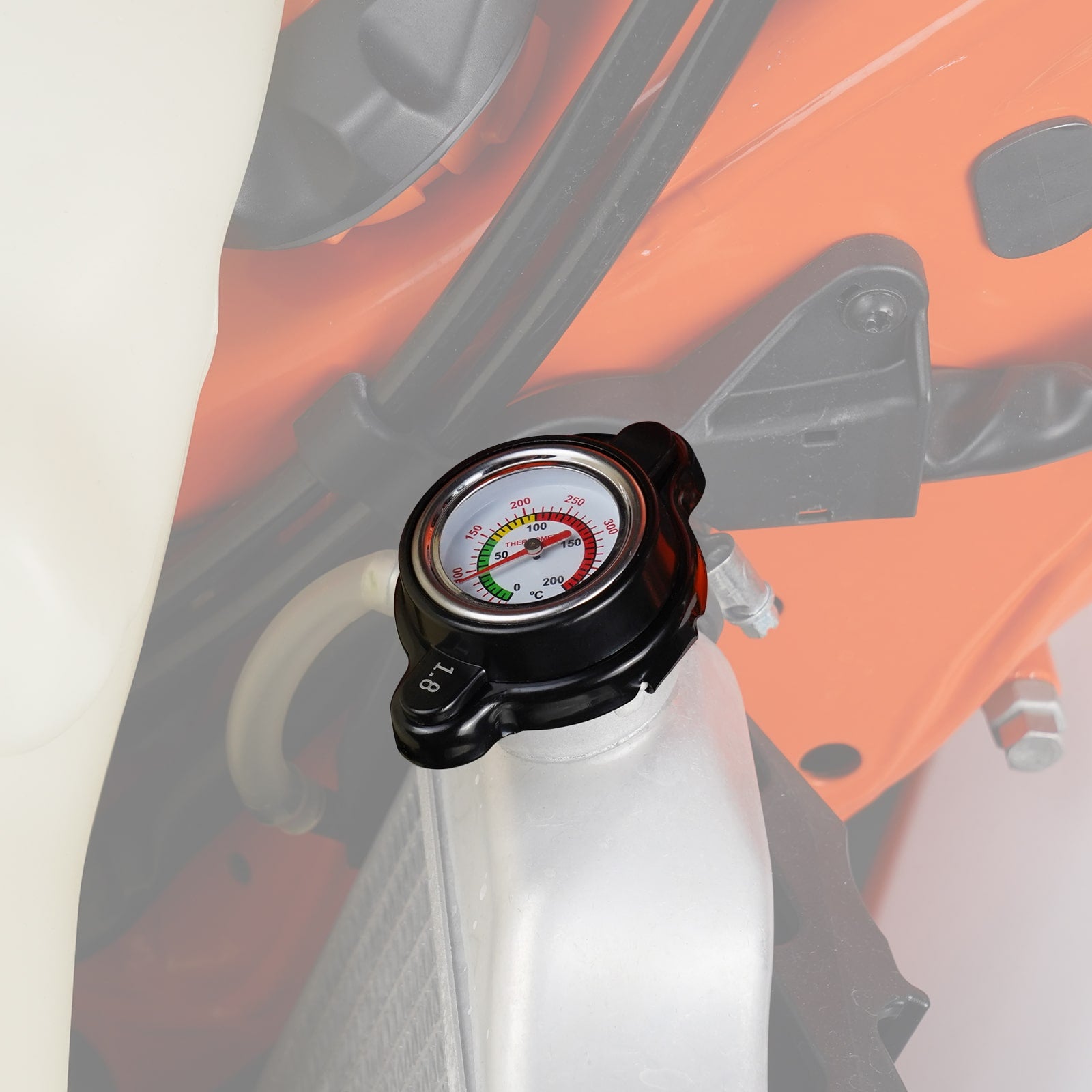 ATV Radiator Cap With Thermometer For Yamaha Raptor Kodiak 700 YFZ450R