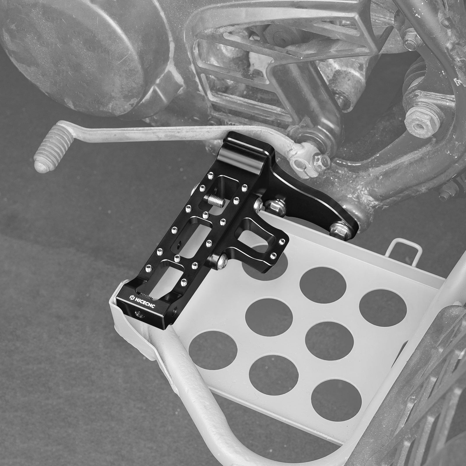 ATV Extended Wider Foot Pegs Pedals For Yamaha Banshee 350 1987-2006