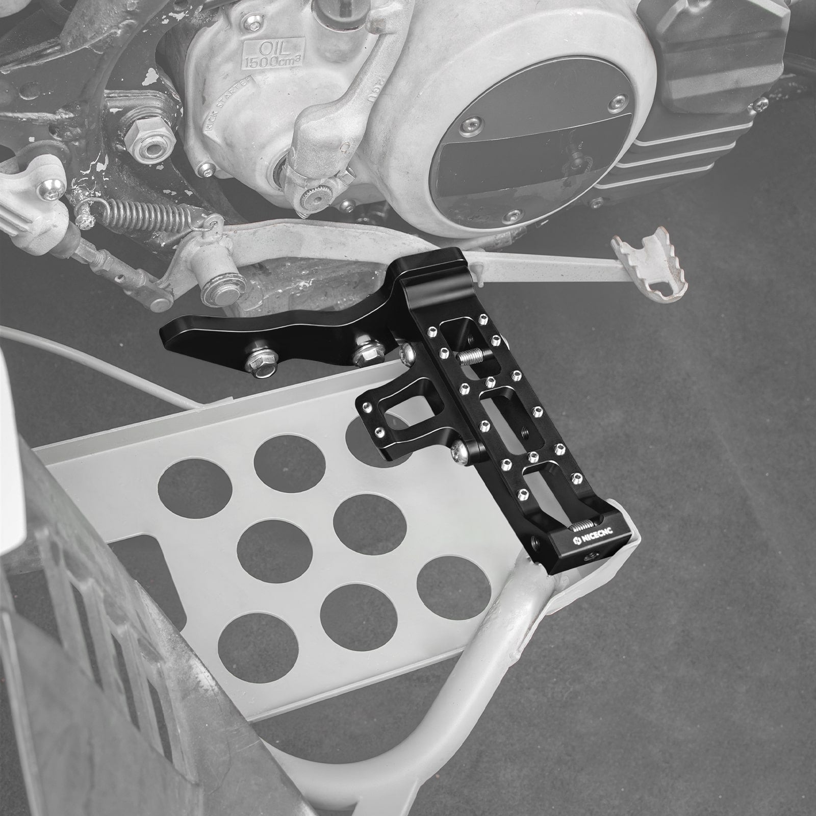 ATV Extended Wider Foot Pegs Pedals For Yamaha Banshee 350 1987-2006