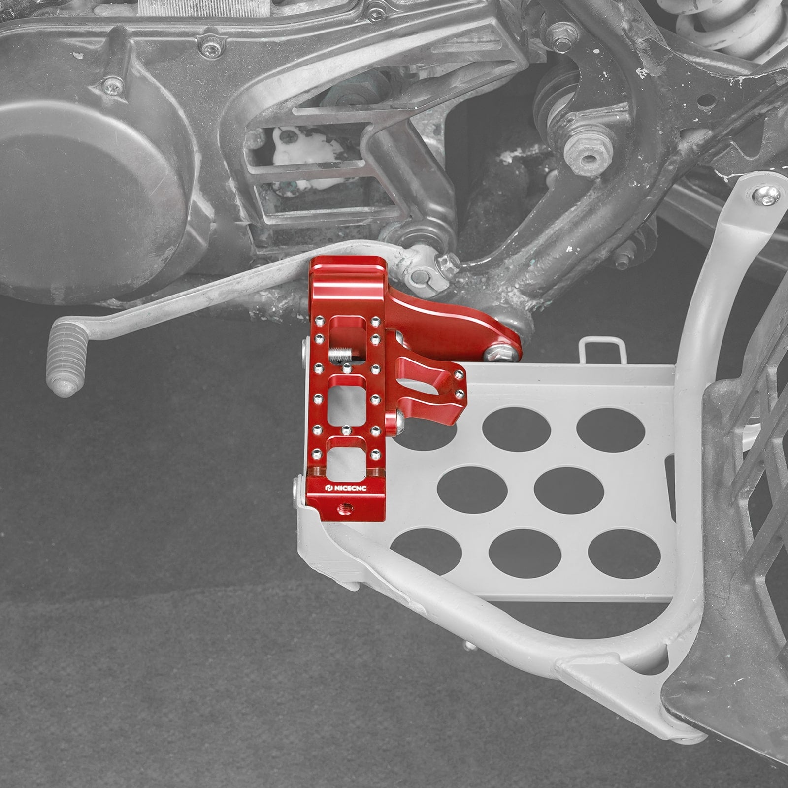 ATV Extended Wider Foot Pegs Pedals For Yamaha Banshee 350 1987-2006