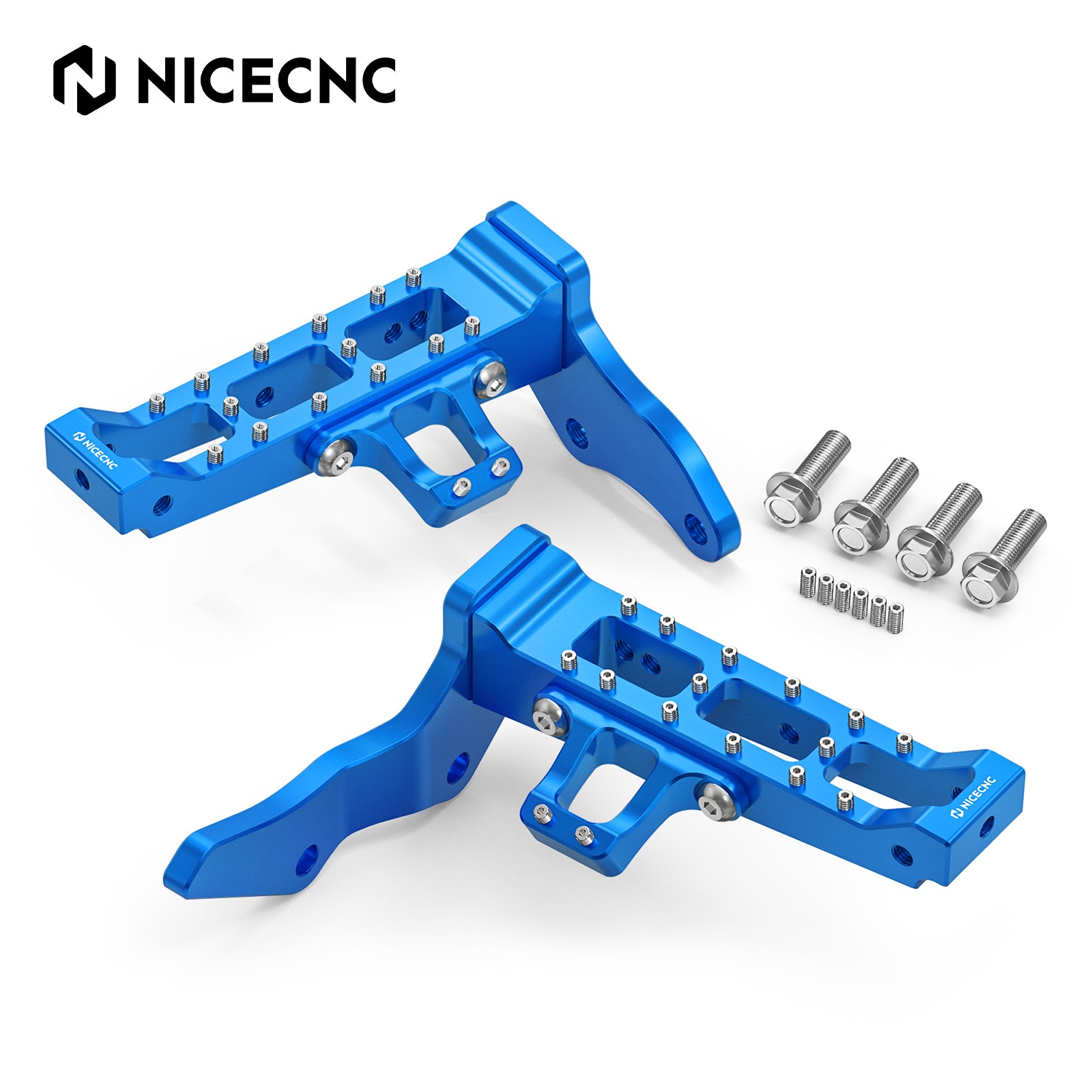 ATV Extended Wider Foot Pegs Pedals For Yamaha Banshee 350 1987-2006