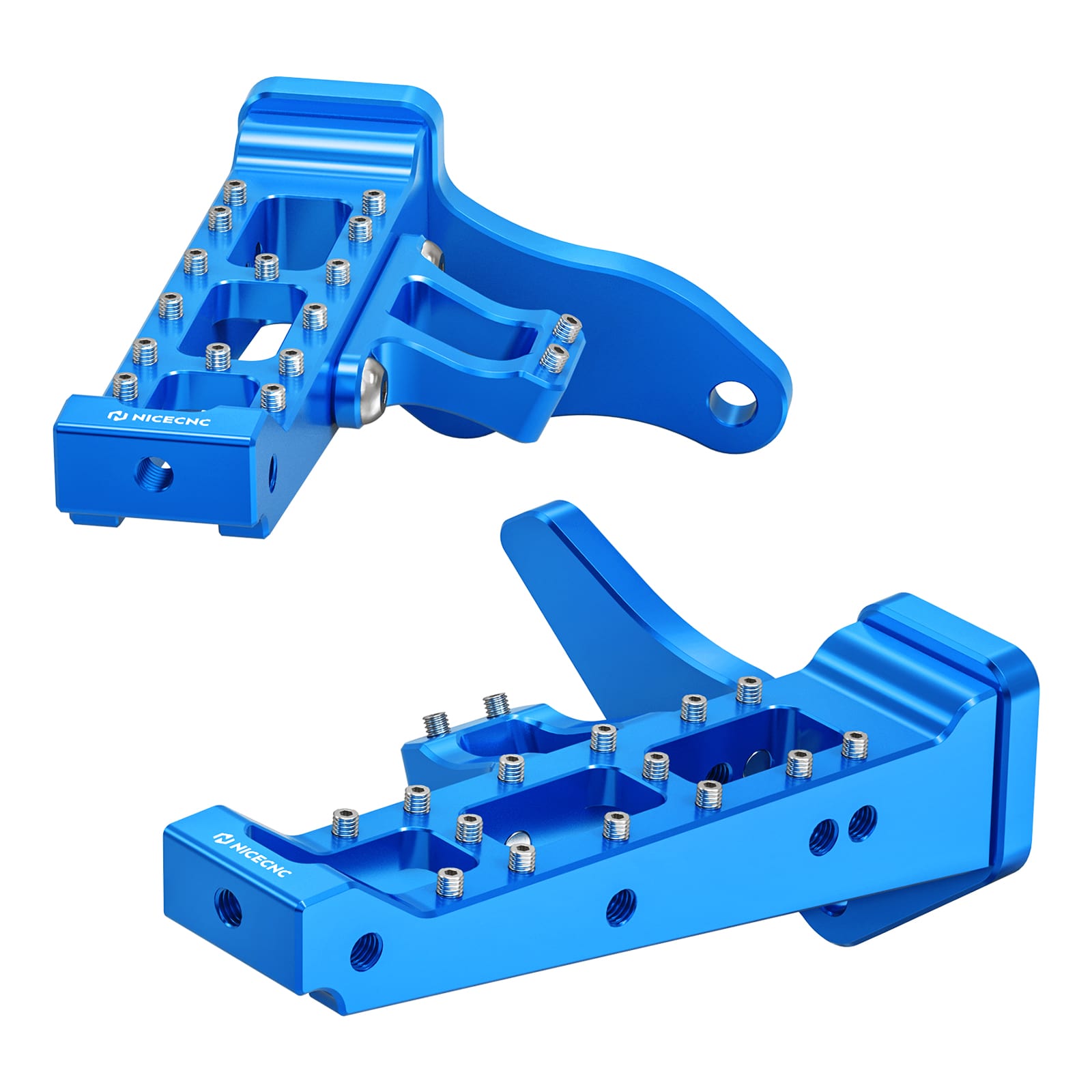 ATV Extended Wider Foot Pegs Pedals For Yamaha Banshee 350 1987-2006