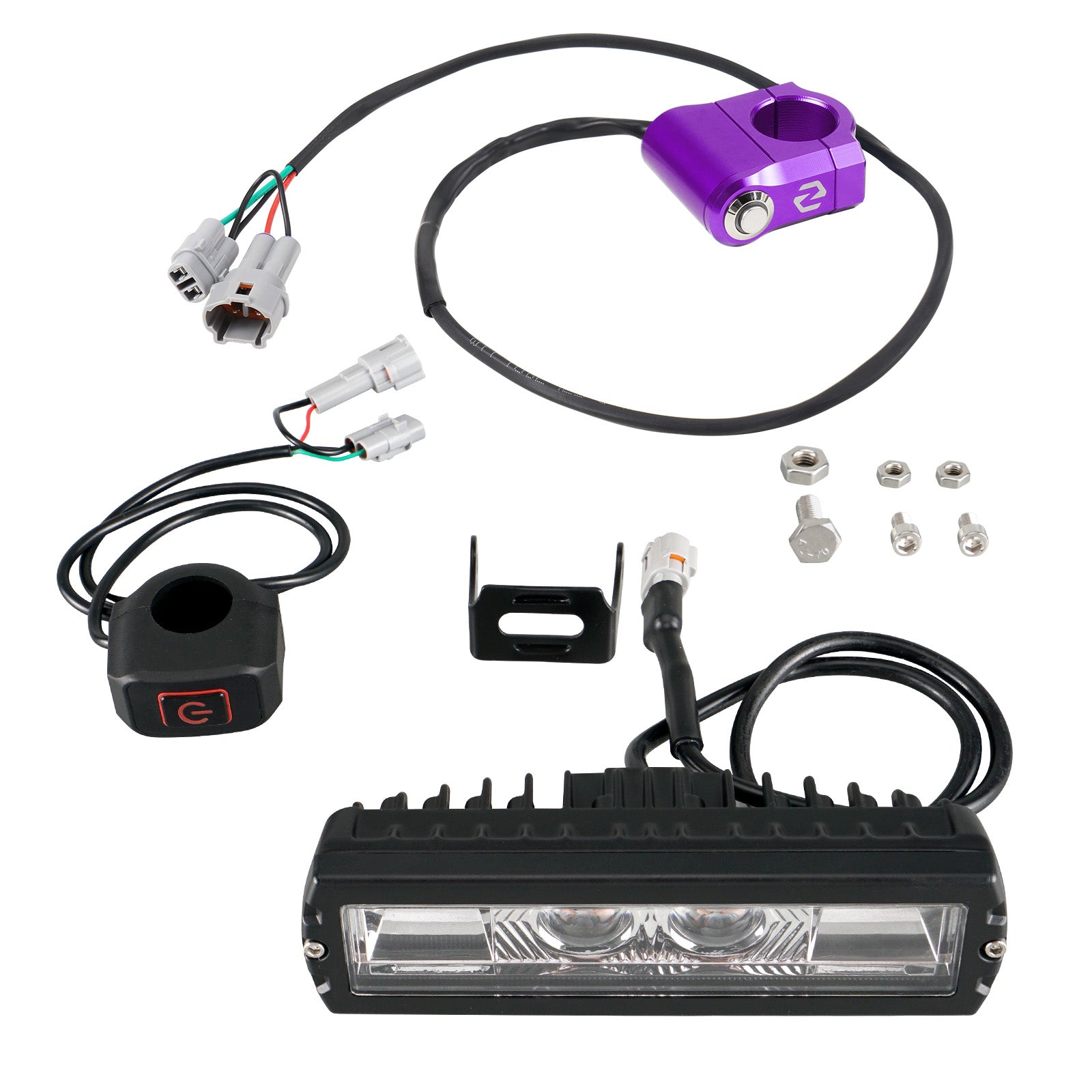 Plug & Play Headlight + Light Switch For Surron Light Bee Segway X160 X260
