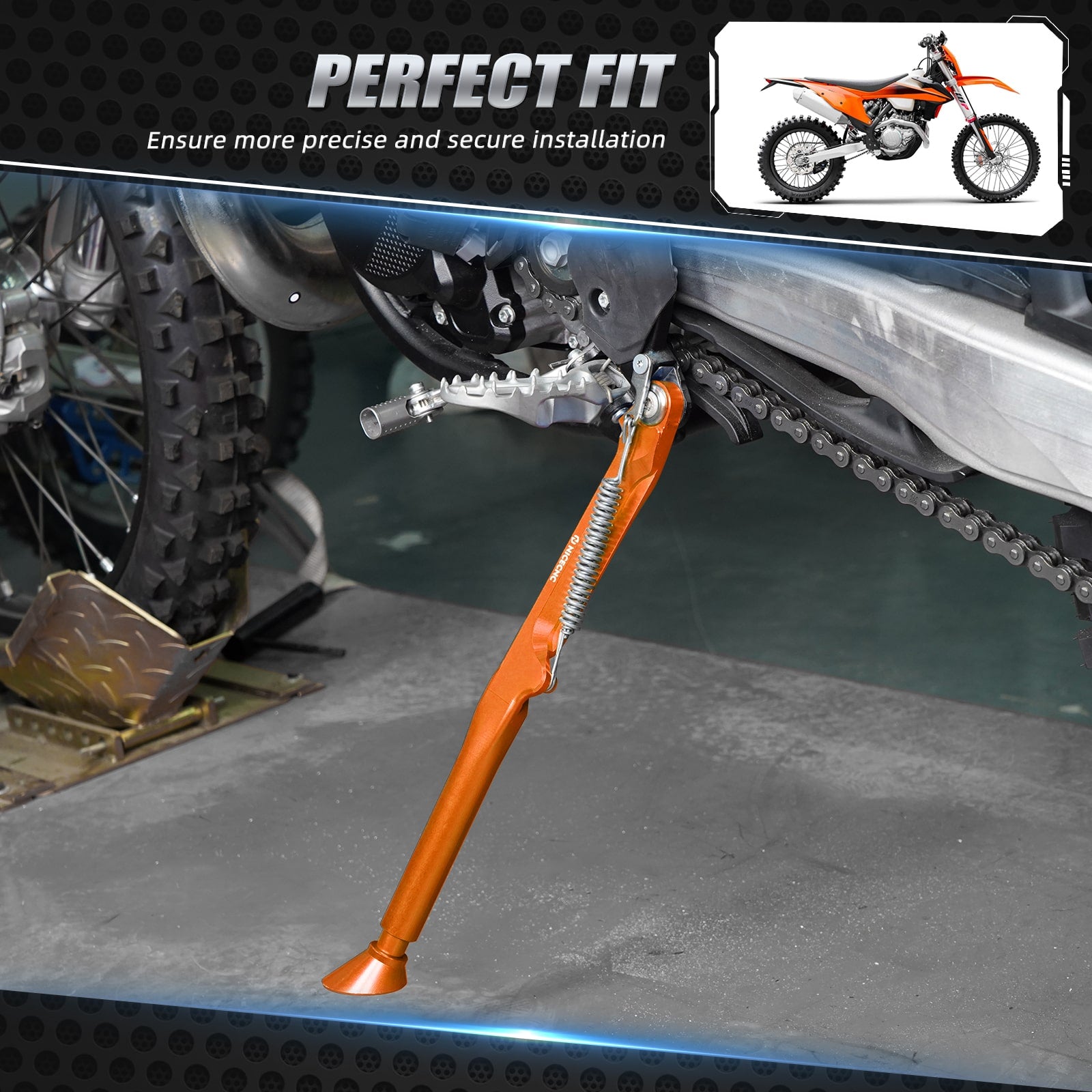 Adjustable Kickstand For KTM 350 500 EXC-F 2024
