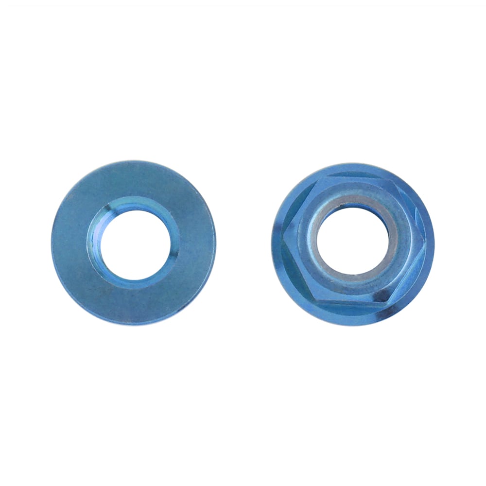 NICECNC 4 pernos de choque con 4 tuercas de bloqueo compatibles con Yamaha Raptor 700 2006-2011 2013-2020,700R 2012 2016-2020,YFZ450 2006-2009 2012-2013,GRIZZLY 125 2012-2013,VER MONTAJE!