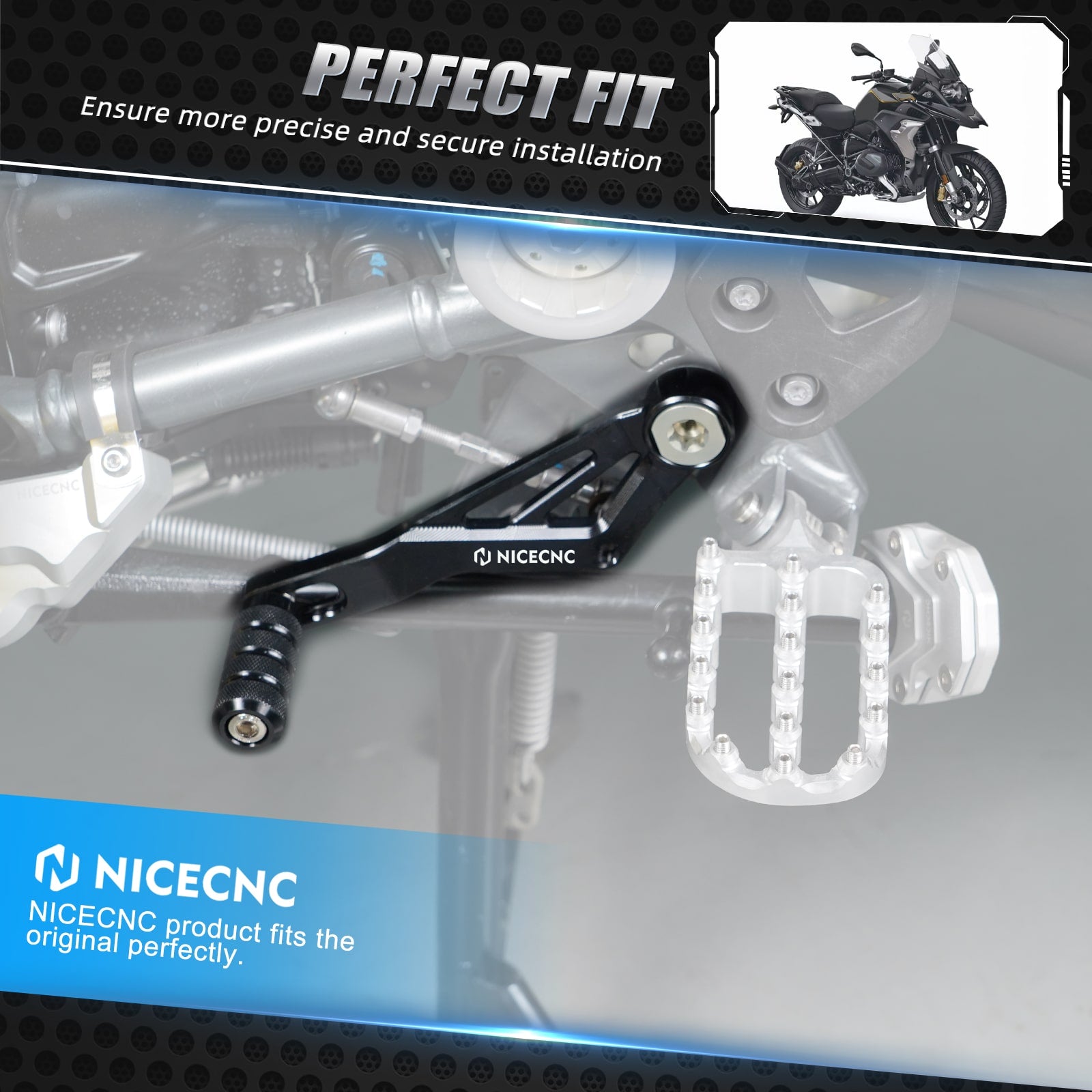 Adjustable Gear Shift Lever For BMW R1200GS Adv 2013-2018 R1250GS Adventure 2019-2024