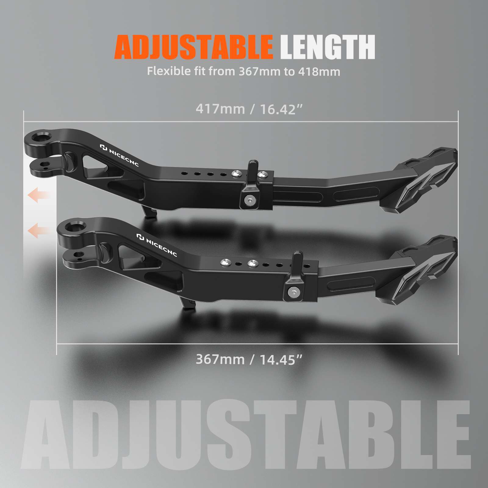 Adjustable Side Stand Kickstand For BMW R 1300 GS / Adventure 2024–2025