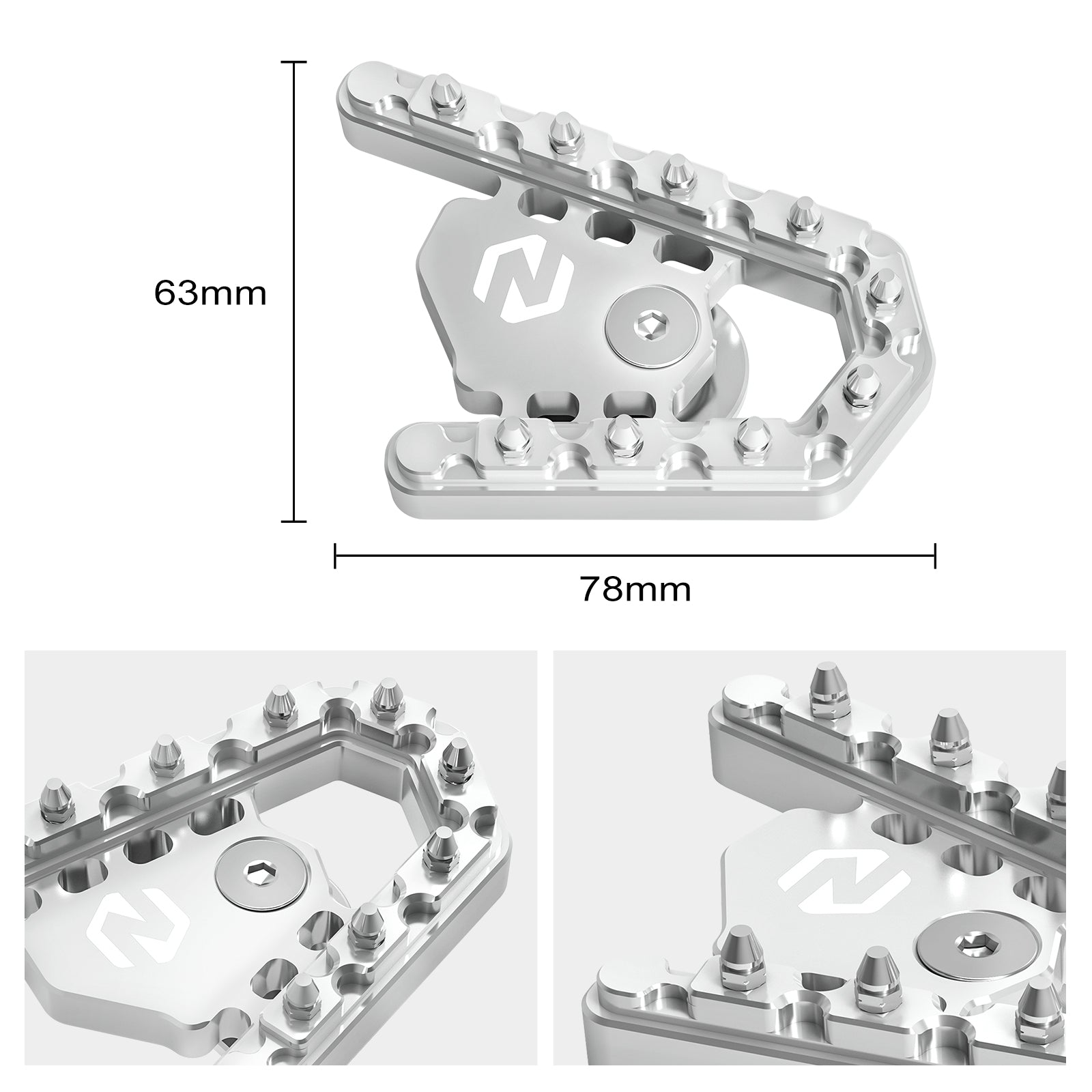 Brake Lever Pedal Extender For BMW R1200GS 2013-2018 R1250GS 2019-2023