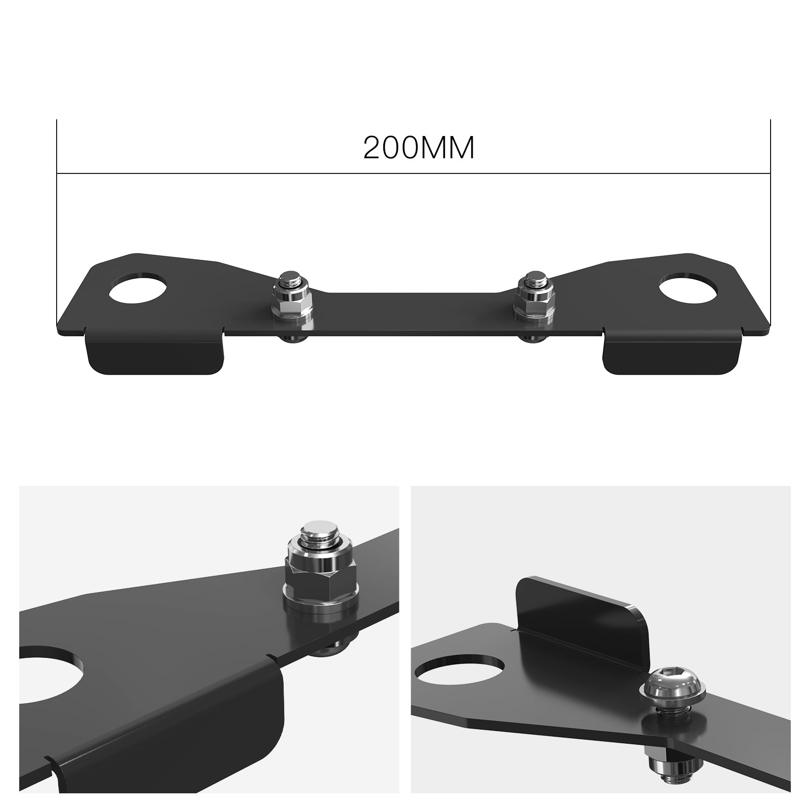 UTV Cooling Radiator Fan Shroud Bracket Repair Kit For Can-Am X3 2017-2023