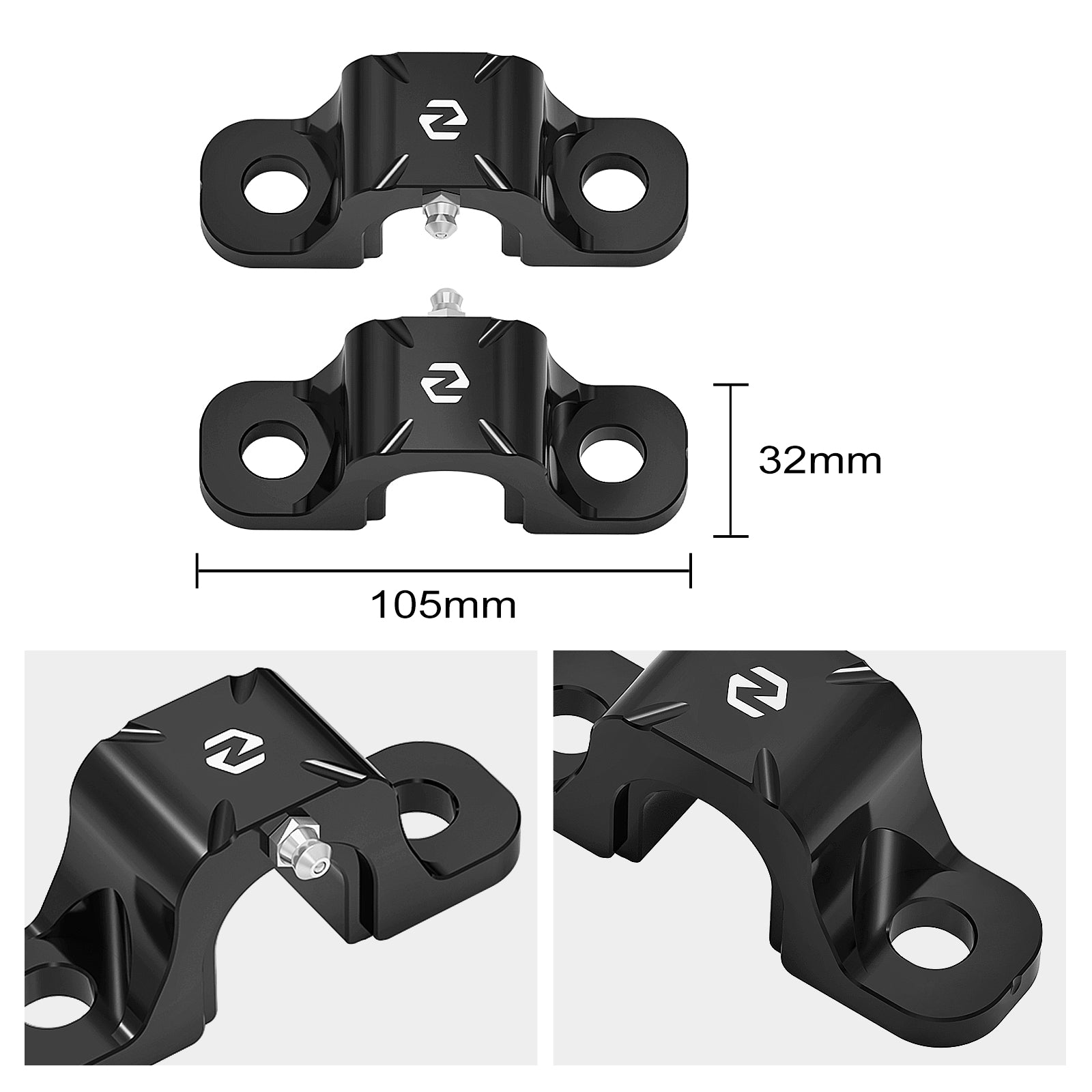 Front Sway Bar Stabilizer Clamp Holder Mounts For Can-Am Maverick X3