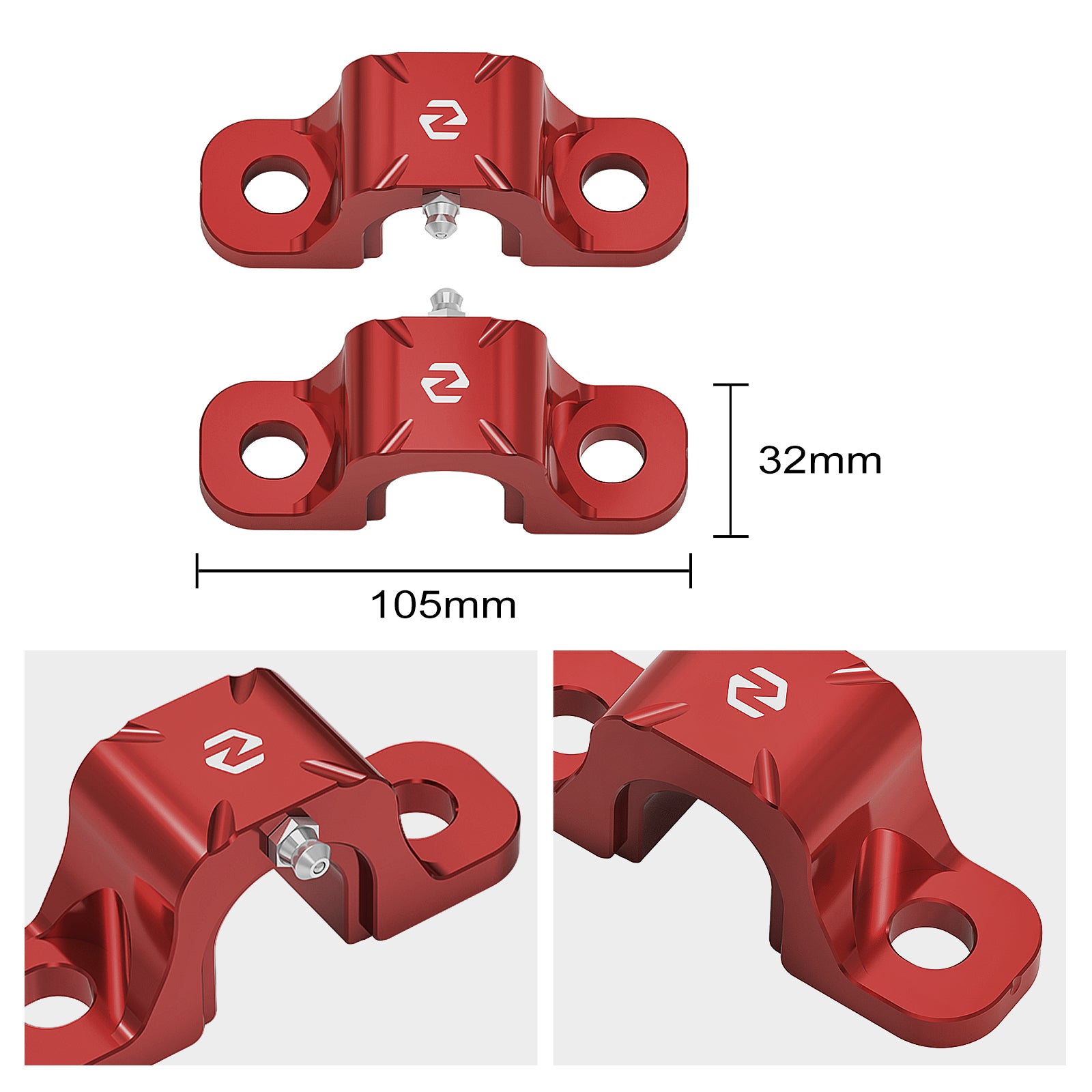 Front Sway Bar Stabilizer Clamp Holder Mounts For Can-Am Maverick X3