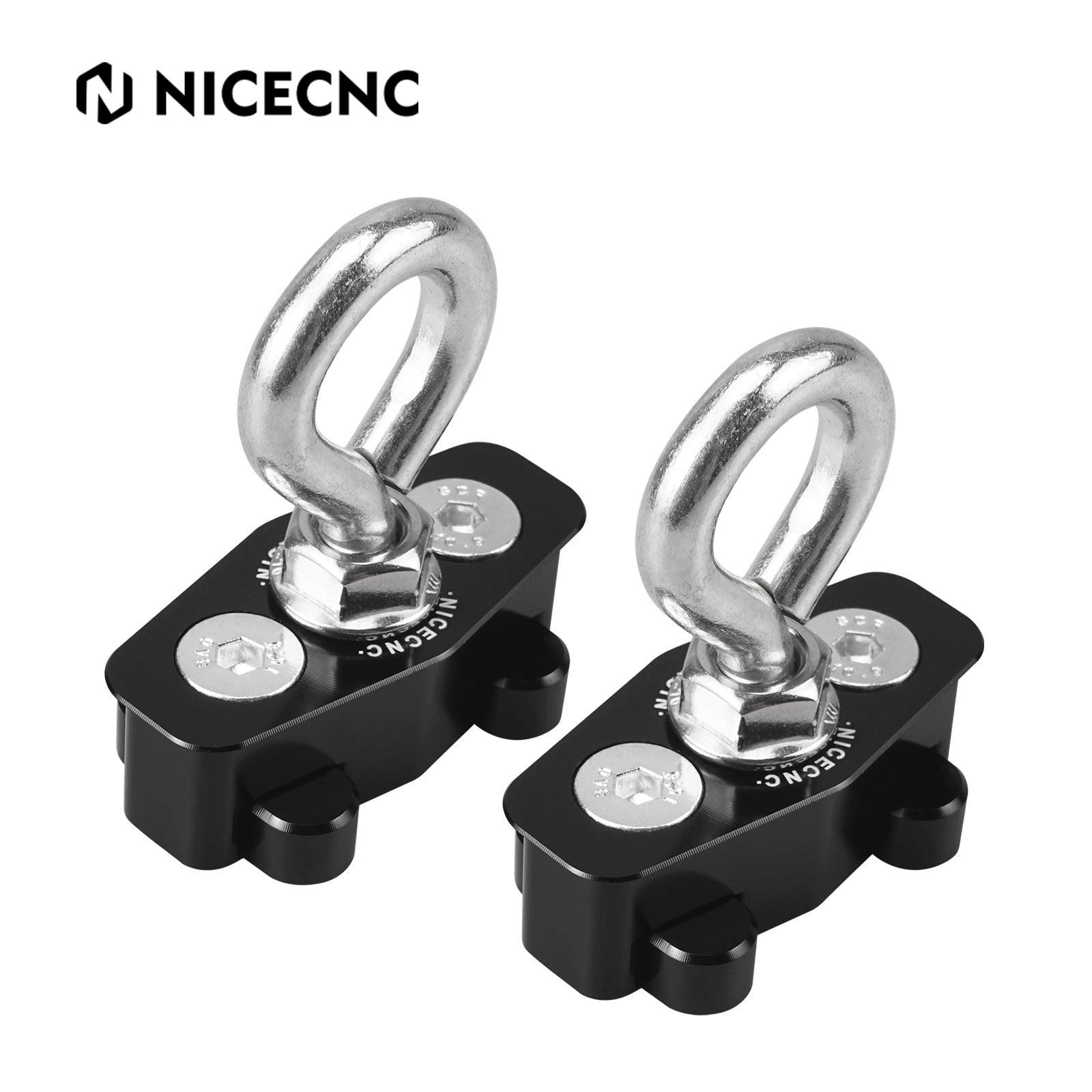 UTV Lock Tie Down LinQ Anchors Cargo Hook Mount Kit For Can Am Maverick X3