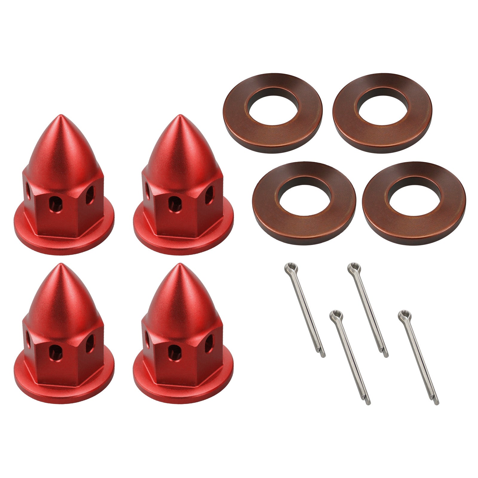 UTV M20 Wheel Hub Cap Castle Nuts Kit For Can-Am X3 Maverick Trail Traxter