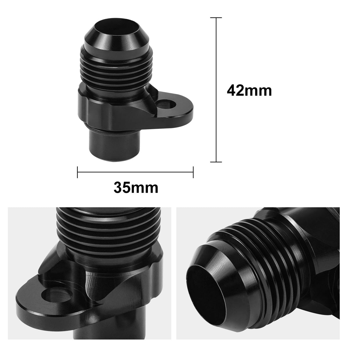 UTV Connector Valve Cover Breather Adapter Fitting For Can-Am Maverick X3