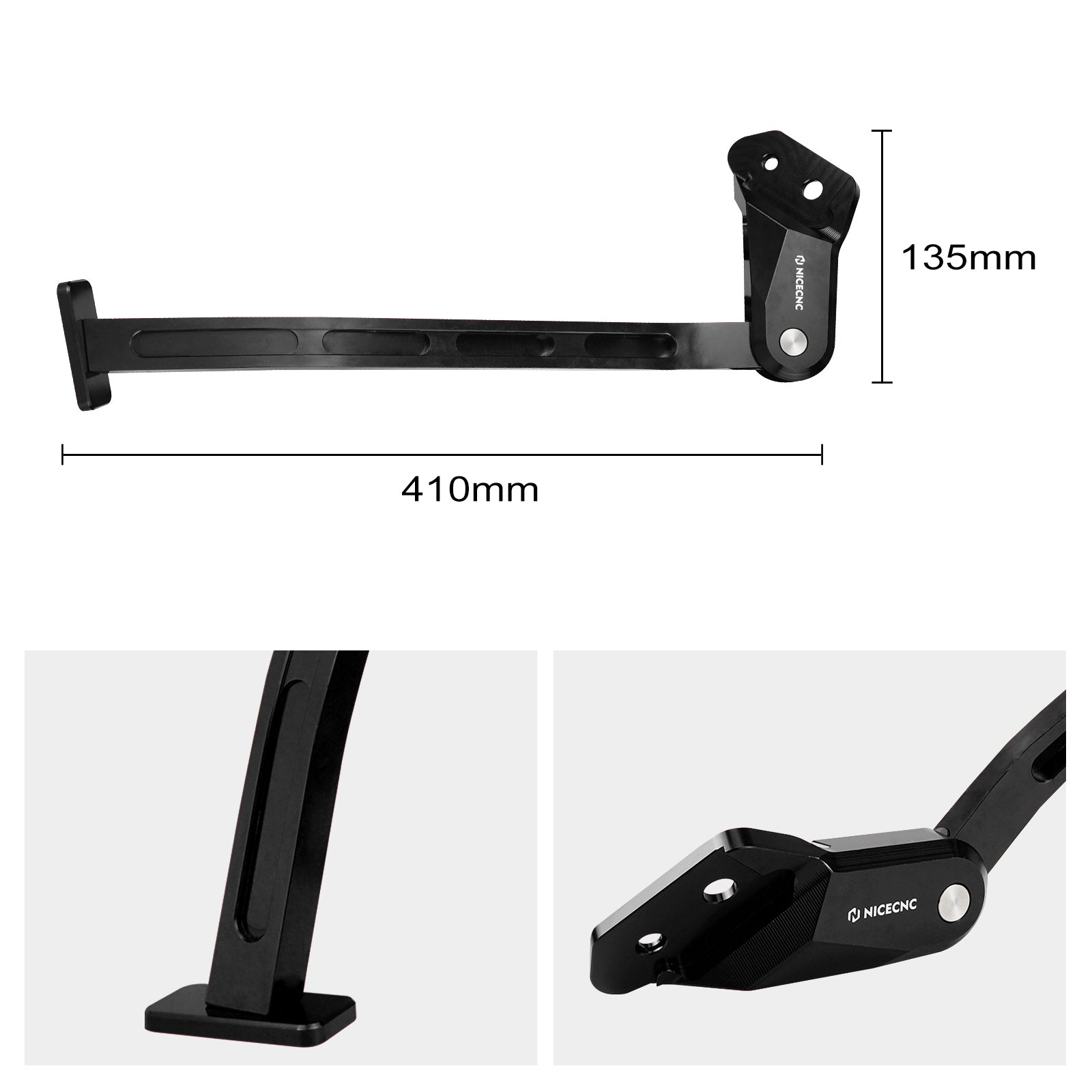 CNC Side Stand Kickstand For Honda CRF250R 450R 13-18 450RWE 19-20