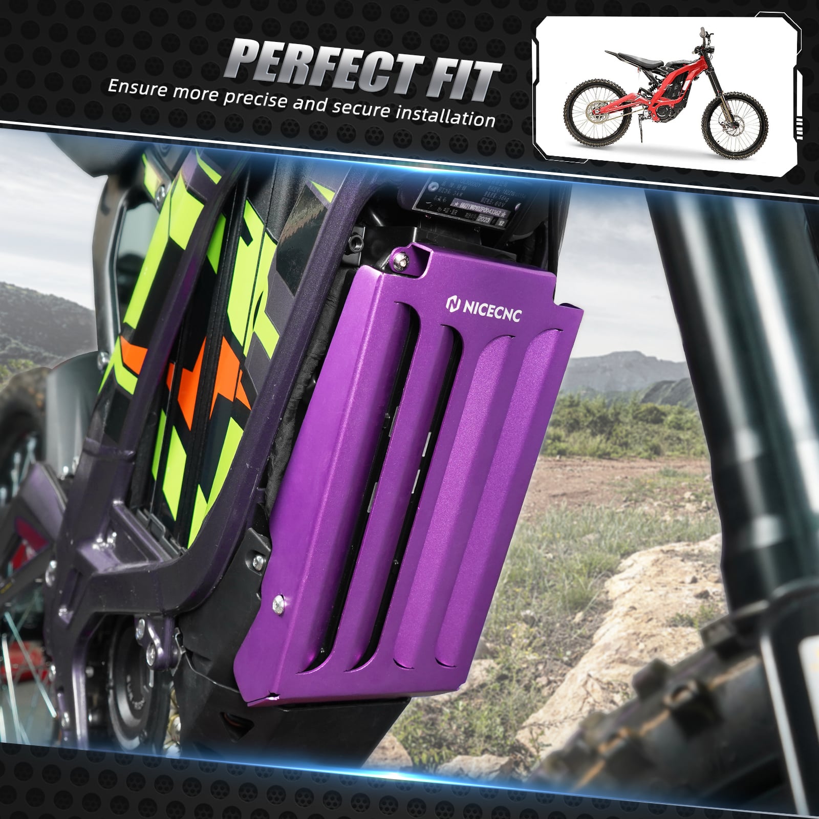 Aluminum Controller Cover For Surron Light Bee X/ S/ L1E Segway X160 X260 Dirt Bike